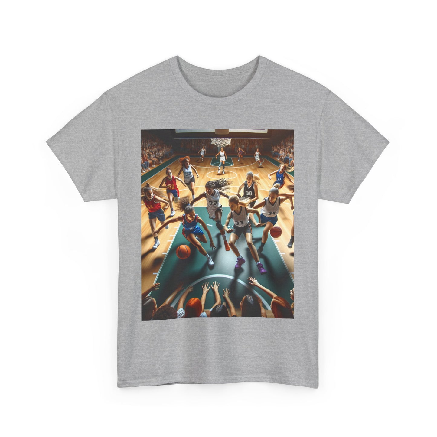 Basketball Women's Heavy Cotton Tee