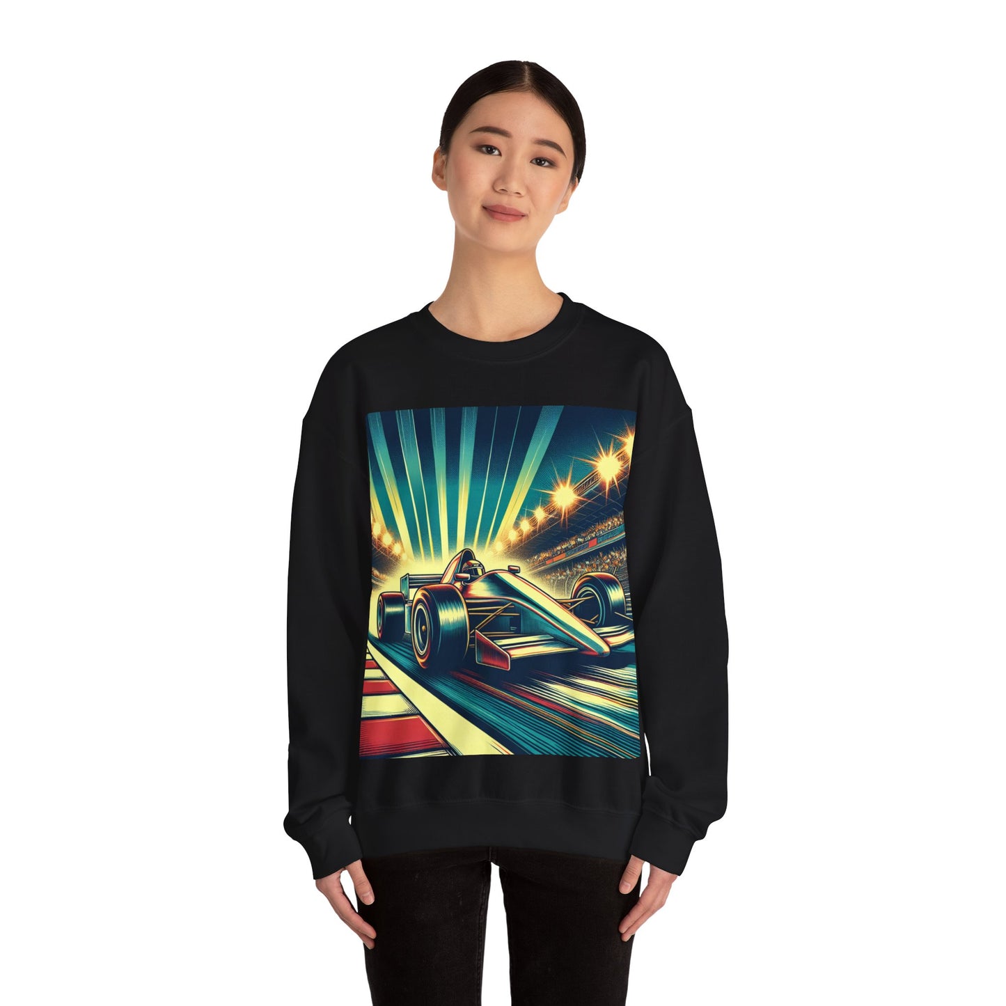 Race Car Crewneck Sweatshirt | Racing Apparel, Unisex Sweatshirt, F1 Gift, Motorsports Clothing, Car Enthusiasts Sweatshirt