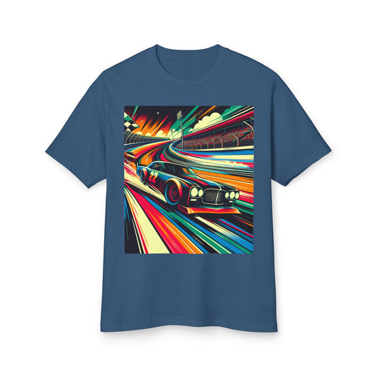 Nascar Heavyweight Tee - Unisex Garment-Dyed Shirt