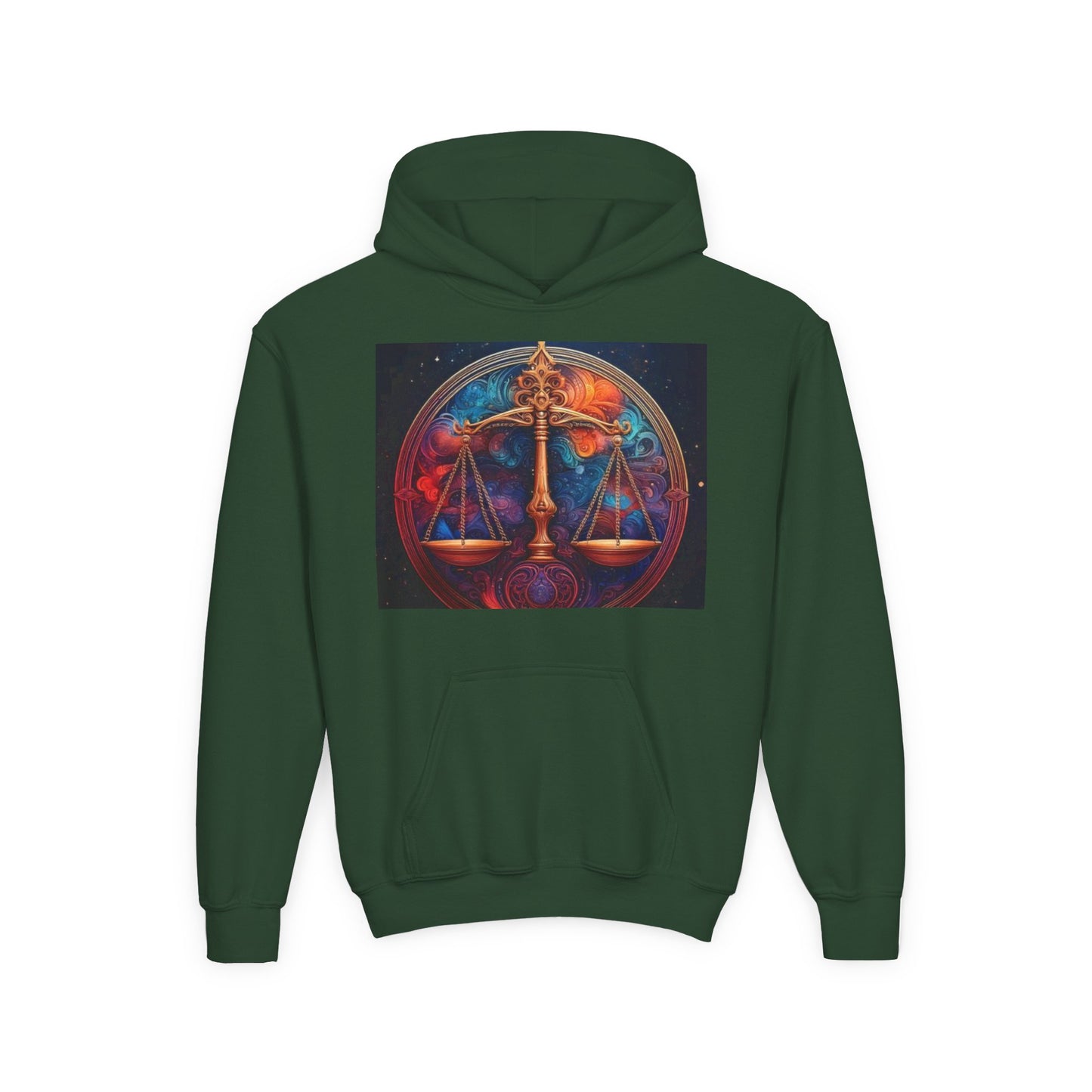 Libra Youth Hoodie - Heavy Blend Sweatshirt