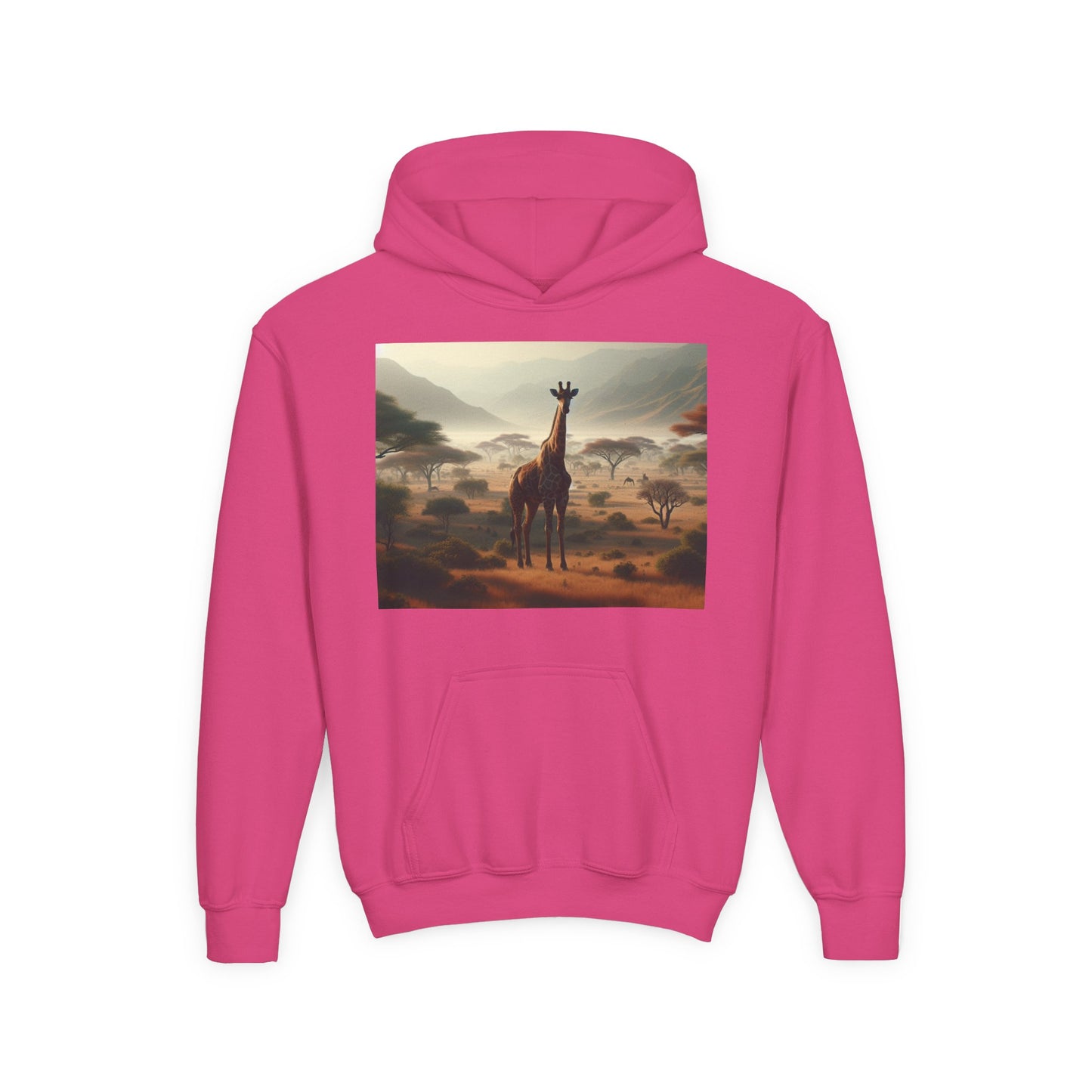 Giraffes Youth Hoodie - Heavy Blend Sweatshirt