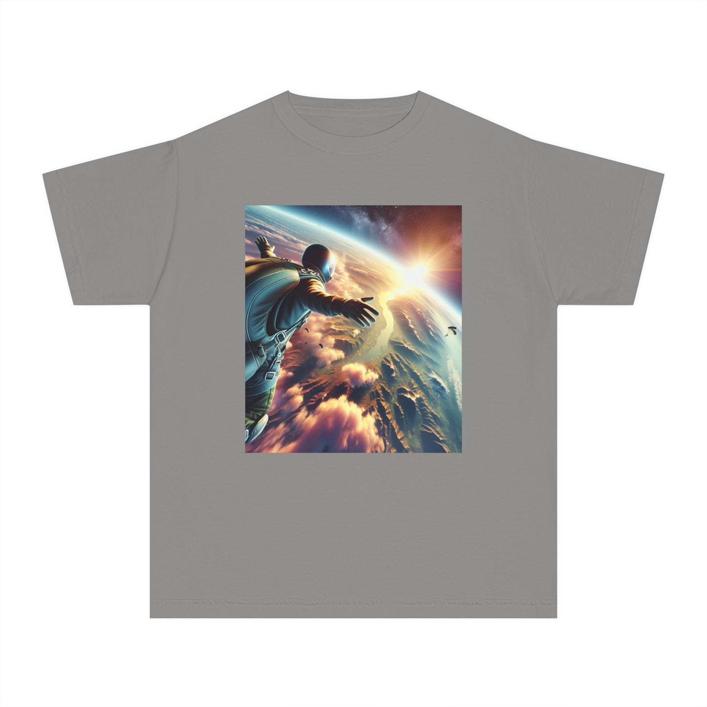 Sky Diving Youth Midweight Tee