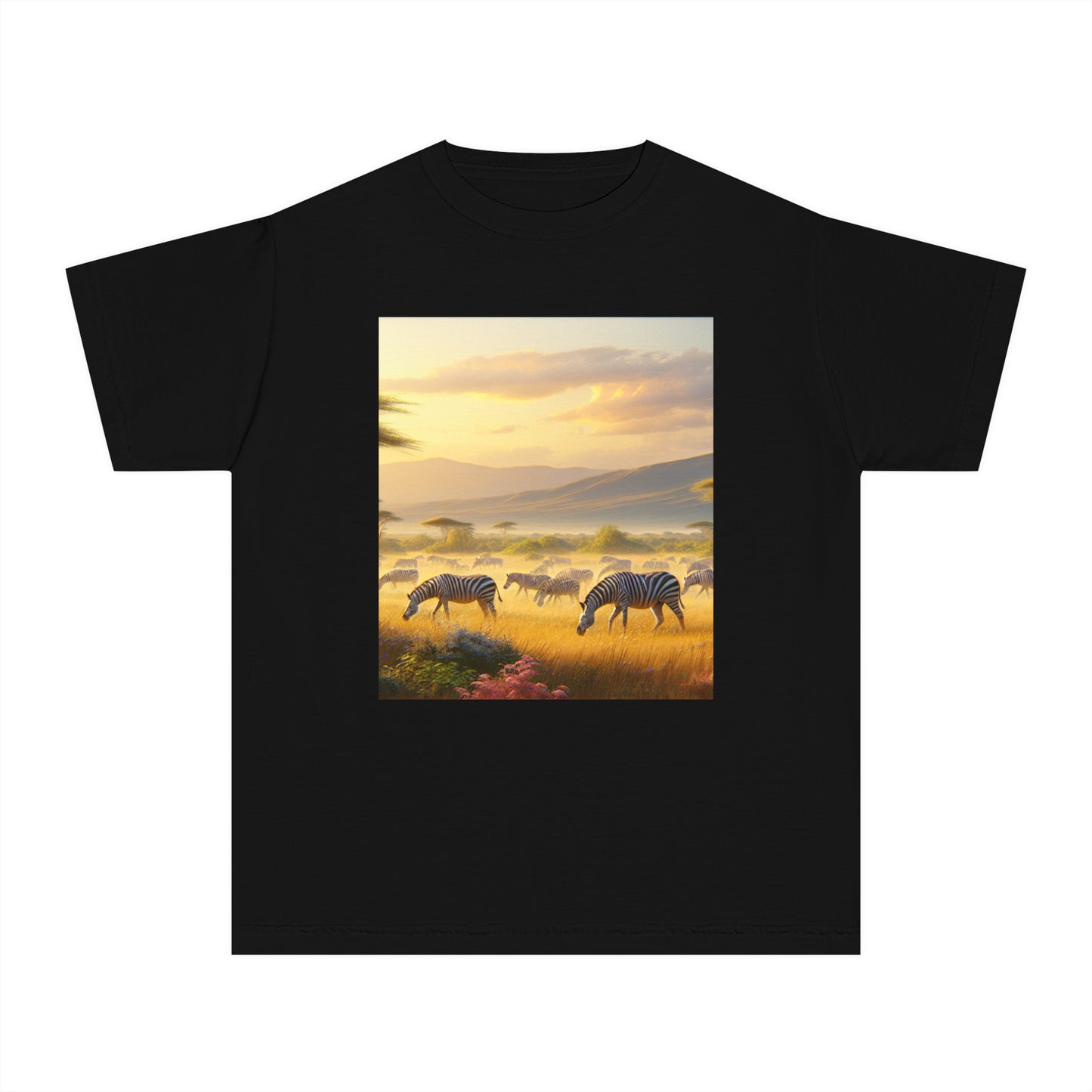Zebras Youth Midweight Tee