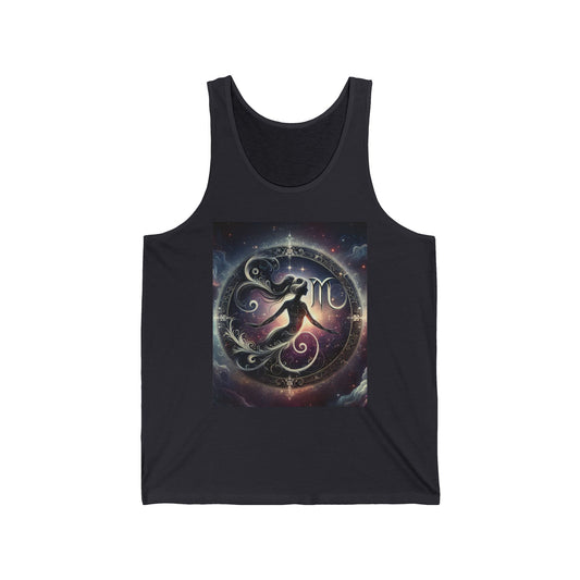 Virgo Unisex Jersey Tank Top - Perfect for Festivals & Casual Wear