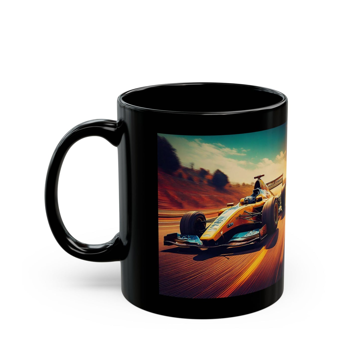 Racing Enthusiast Mug | Vibrant Formula 1 Design | Perfect Gift for Car Lovers, Motorsport Decor, Father's Day, Birthday