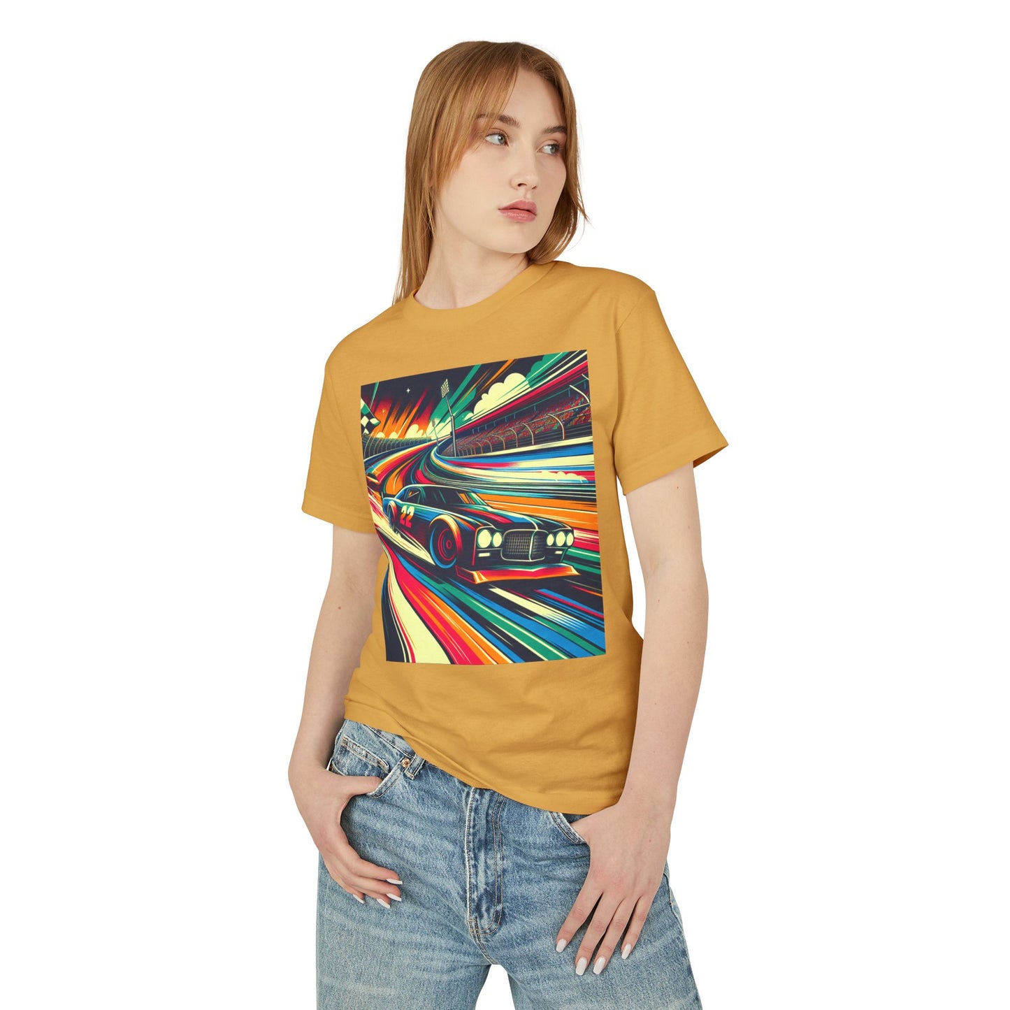 Nascar Heavyweight Tee - Unisex Garment-Dyed Shirt