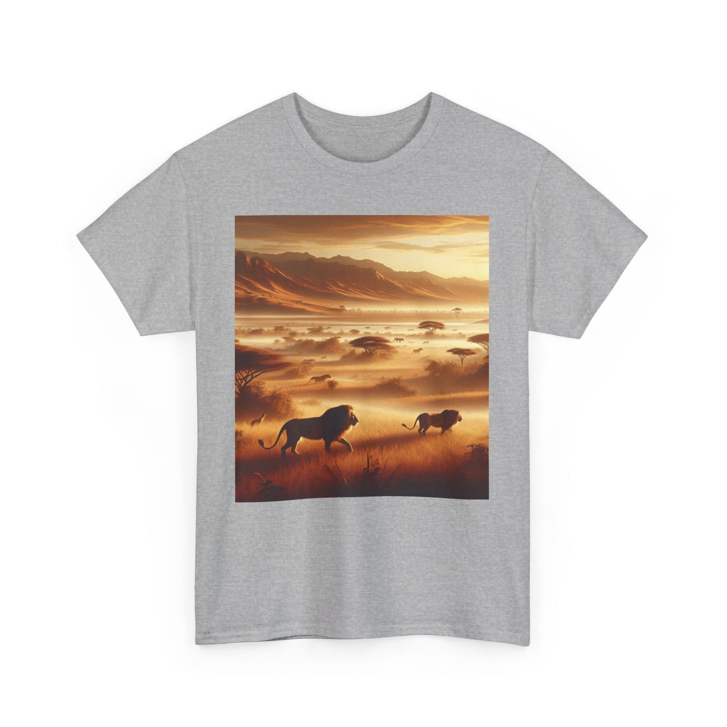 Lions Women's Heavy Cotton Tee