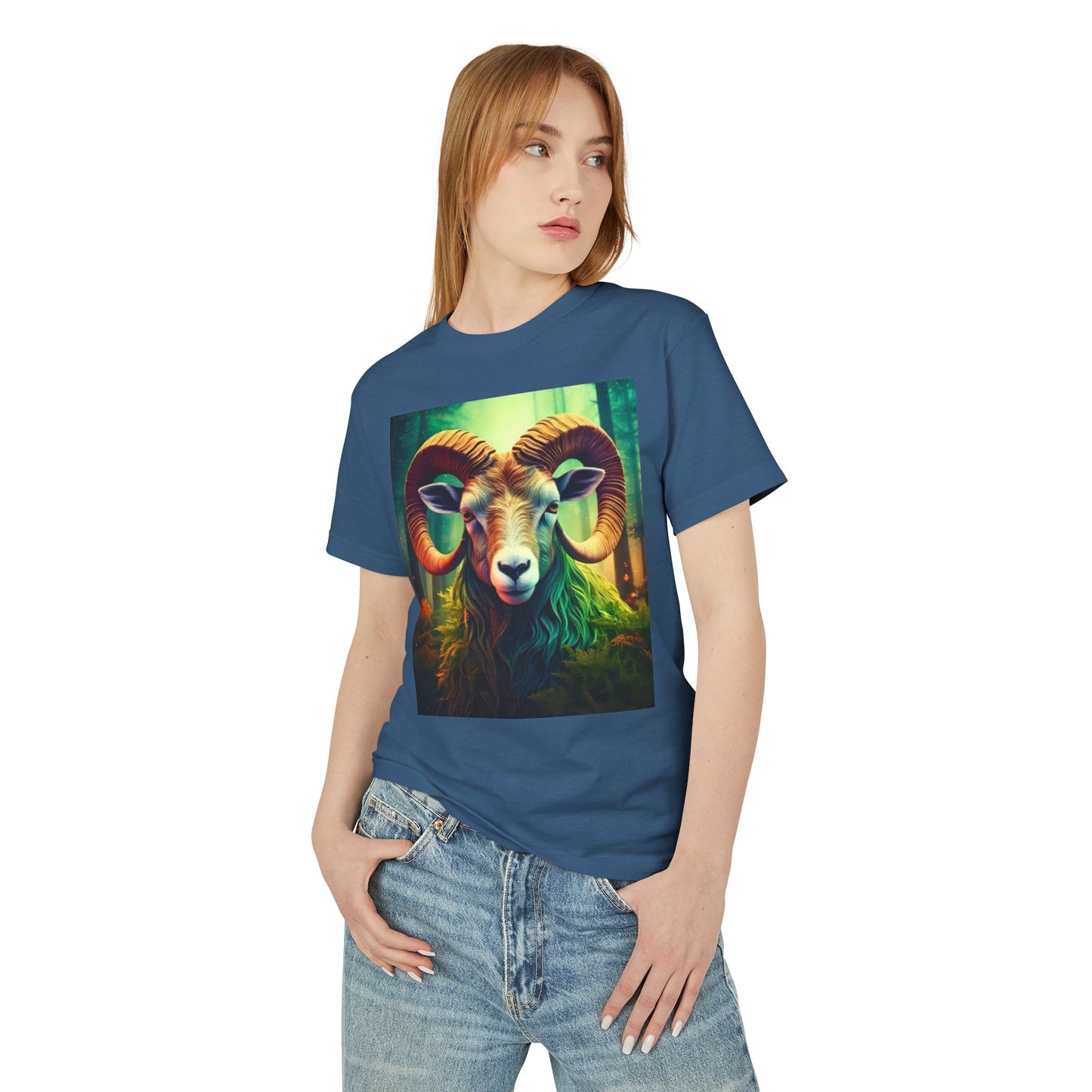 Aries Heavyweight Tee - Unisex Garment-Dyed Shirt