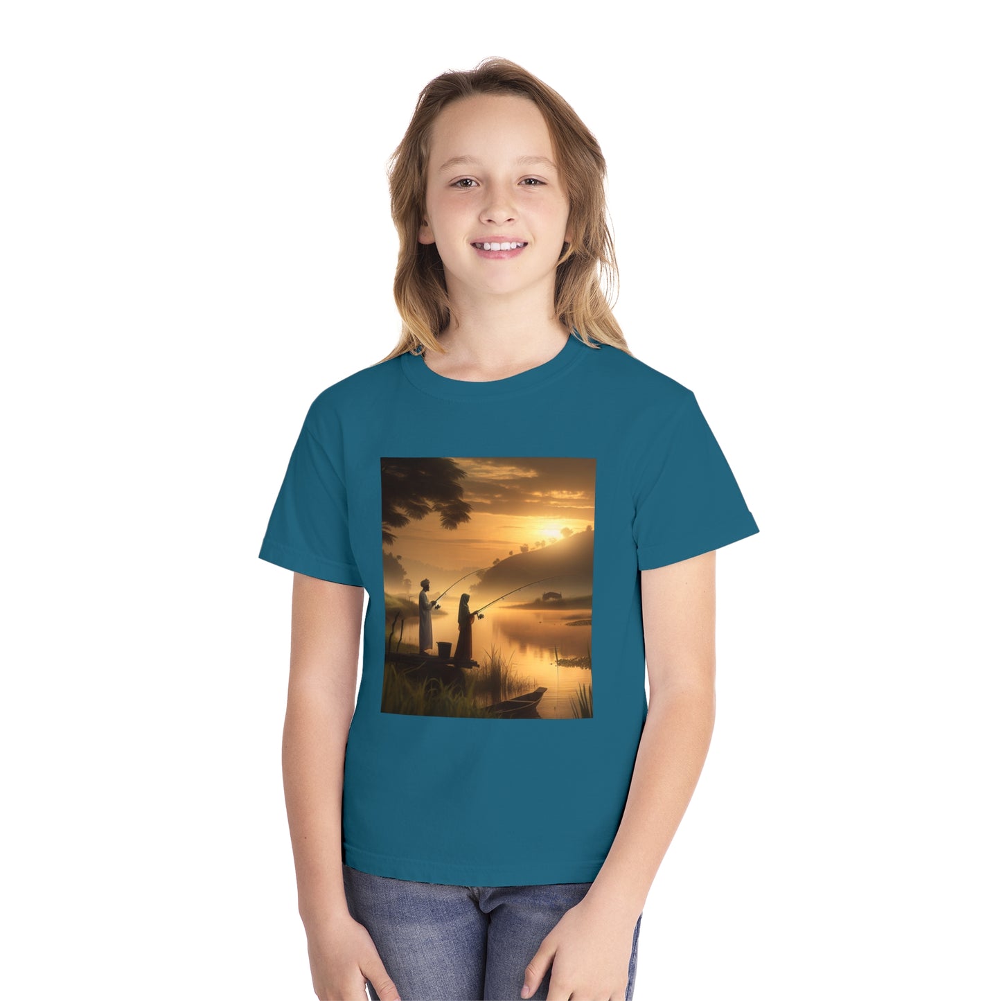 Fishing Youth Midweight Tee