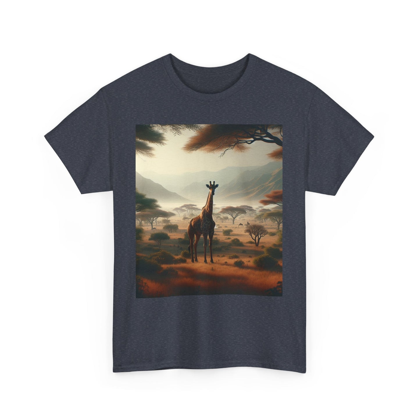 Giraffes Women's Heavy Cotton Tee