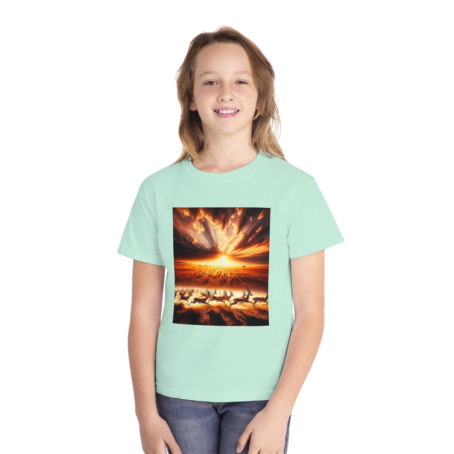 Gazelles Youth Midweight Tee