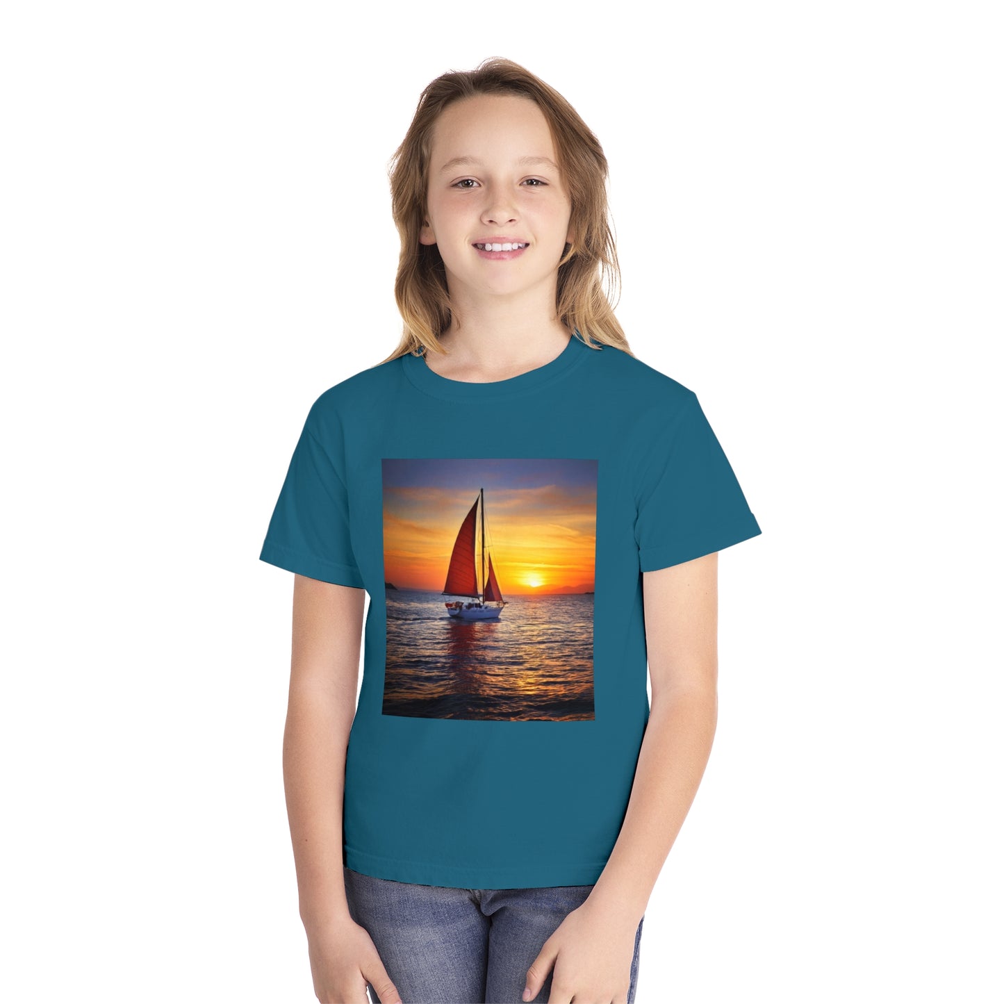 Sailing Youth Midweight Tee