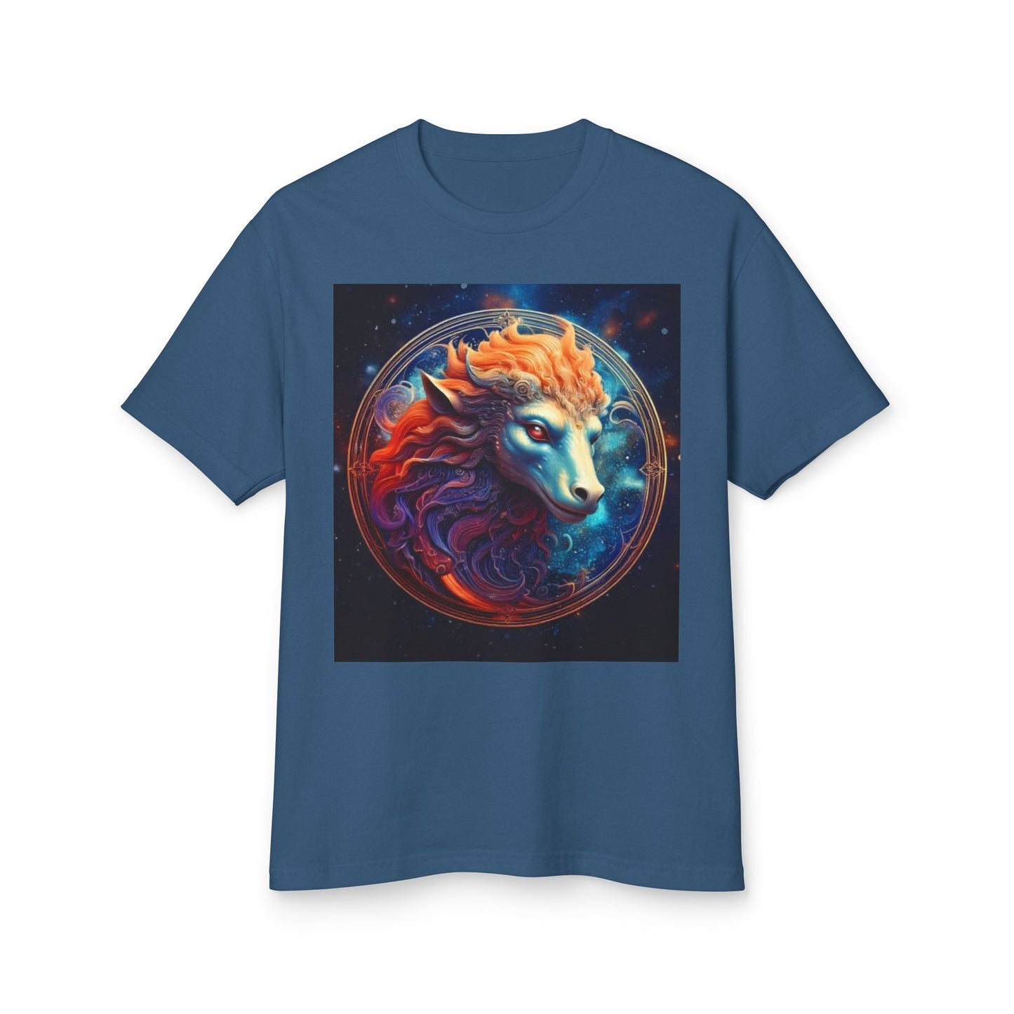 Aquarius Heavyweight Tee - Unisex Garment-Dyed Shirt