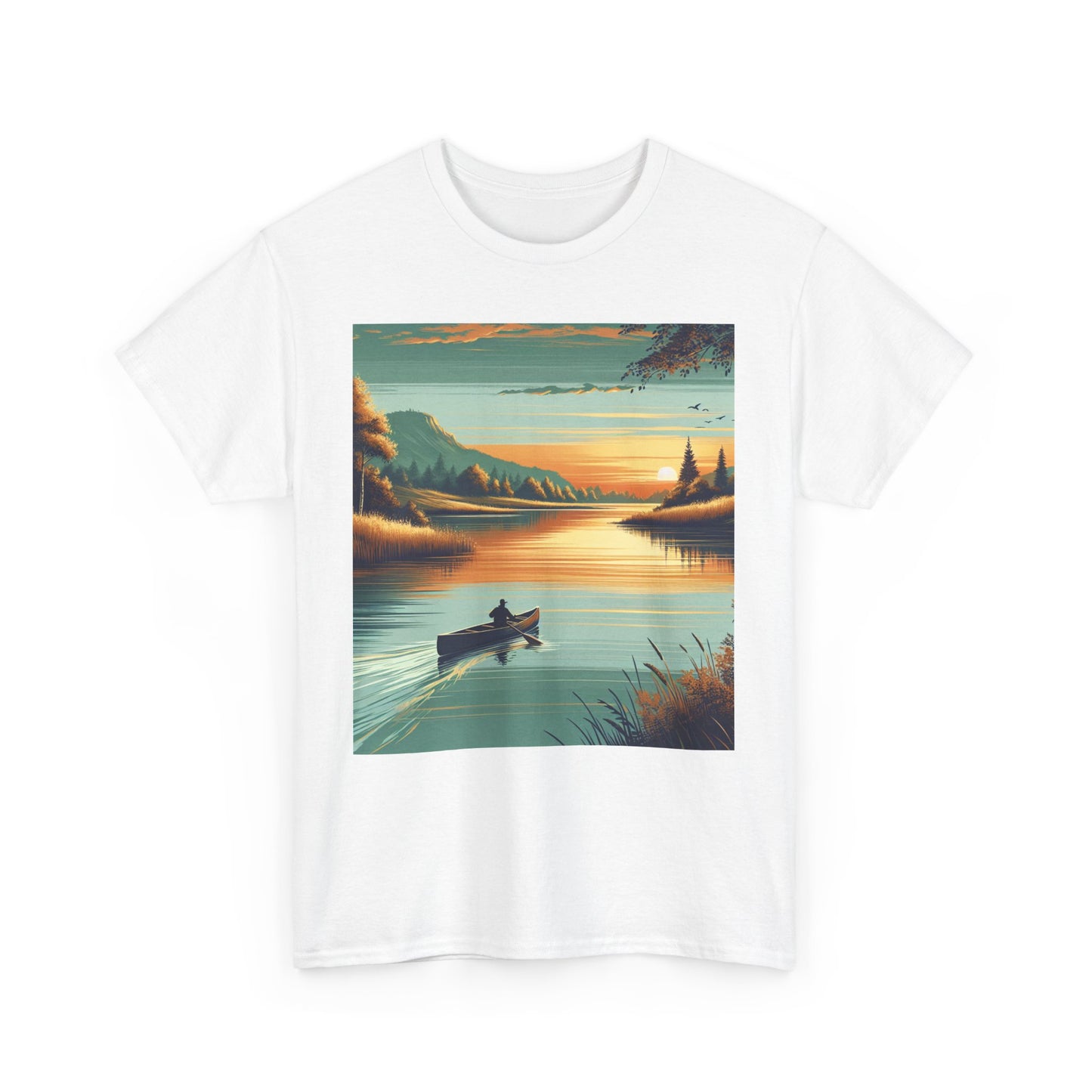 Canoeing Women's Heavy Cotton Tee