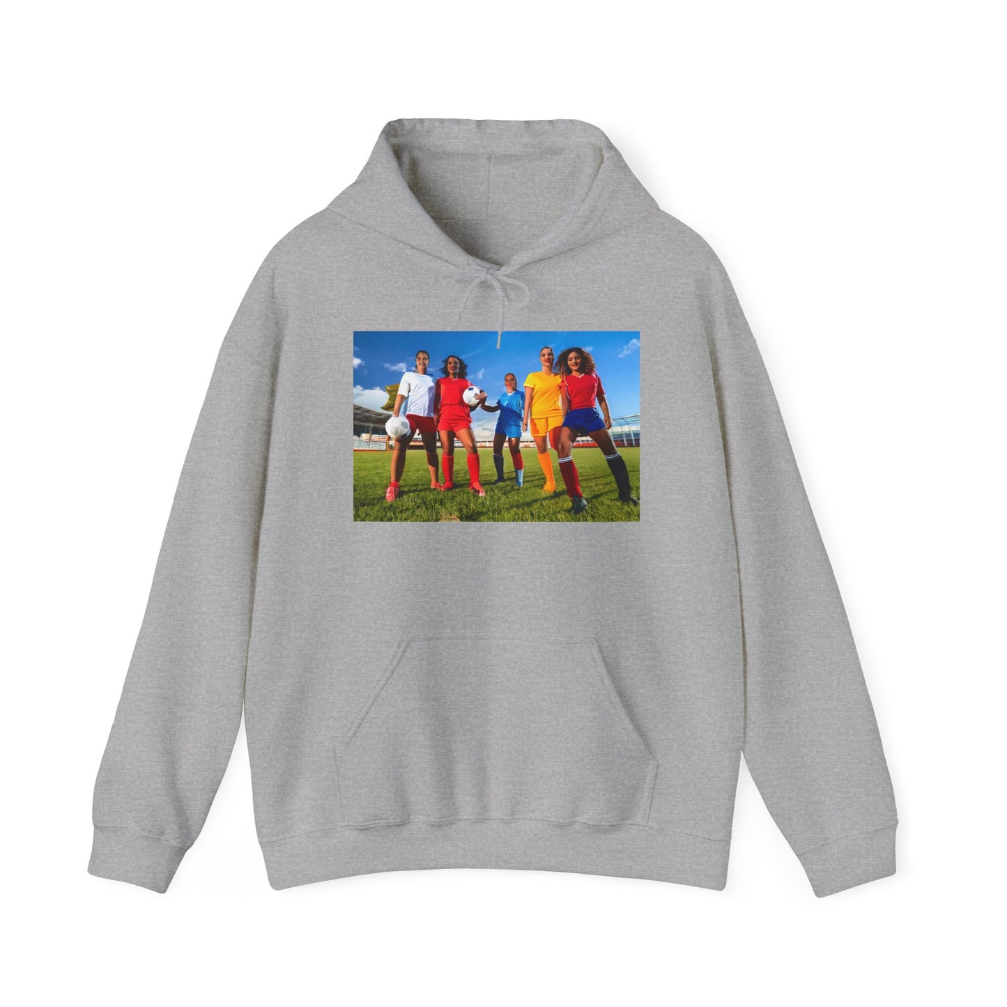 Soccer Squad Unisex Hoodie - Sports Team Vibes