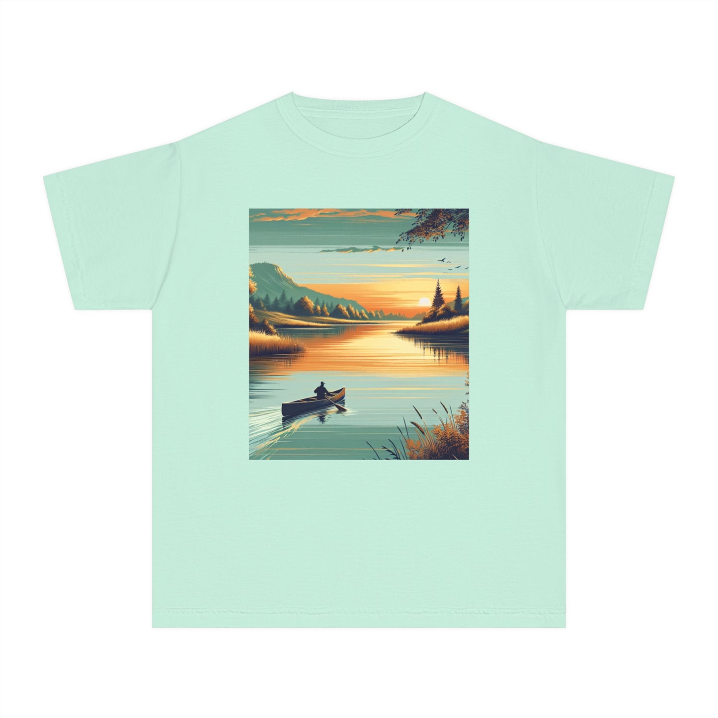 Canoeing Youth Midweight Tee