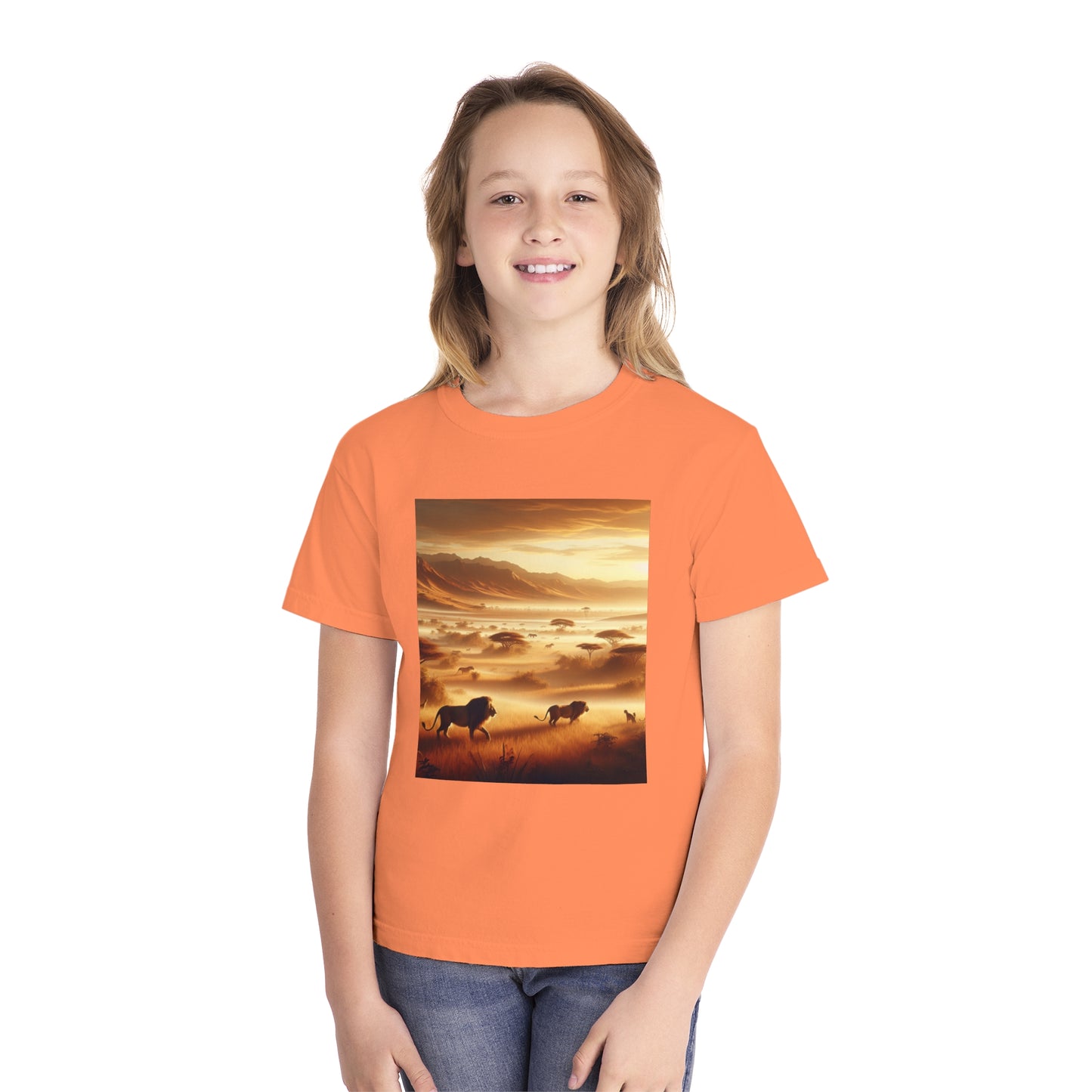 Lions Youth Midweight Tee
