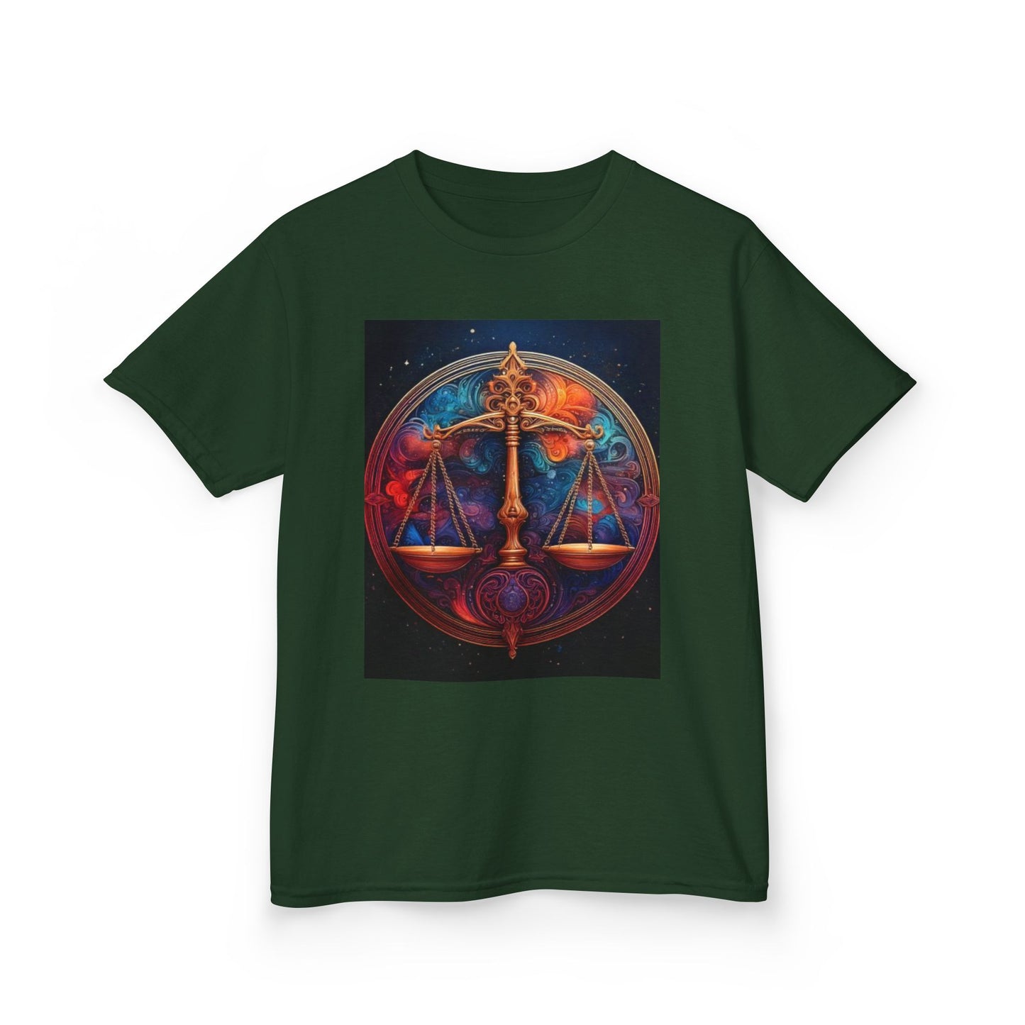 Libra Horoscope Kids Tee - Cosmic Zodiac T-Shirt for Astrology Lovers, Birthday Gift, Everyday Wear, Reference Guide, Unique Design