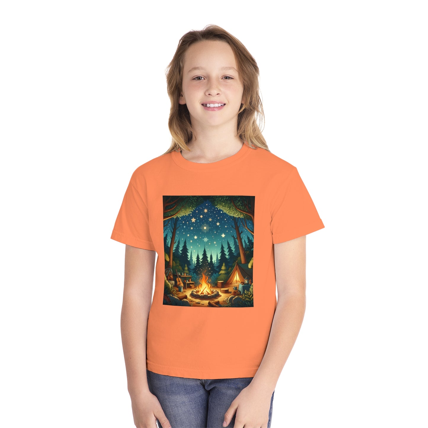 Camping Youth Midweight Tee