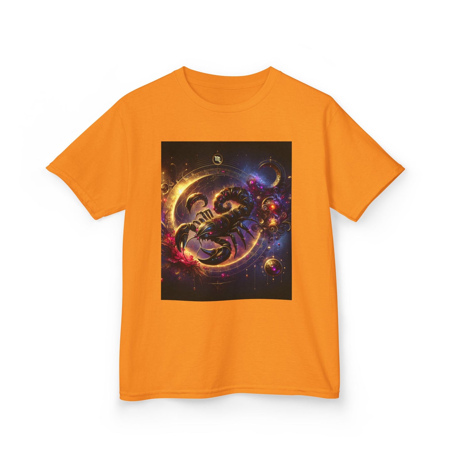 Scorpio  Horoscope Kids Tee - Cosmic Zodiac T-Shirt for Astrology Lovers, Birthday Gift, Everyday Wear, Reference Guide, Unique Design