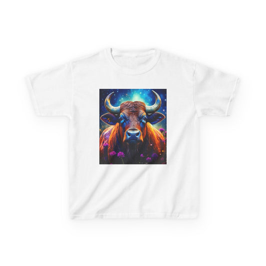 Taurus Horoscope Kids Tee - Cosmic Zodiac T-Shirt for Astrology Lovers, Birthday Gift, Everyday Wear, Reference Guide, Unique Design