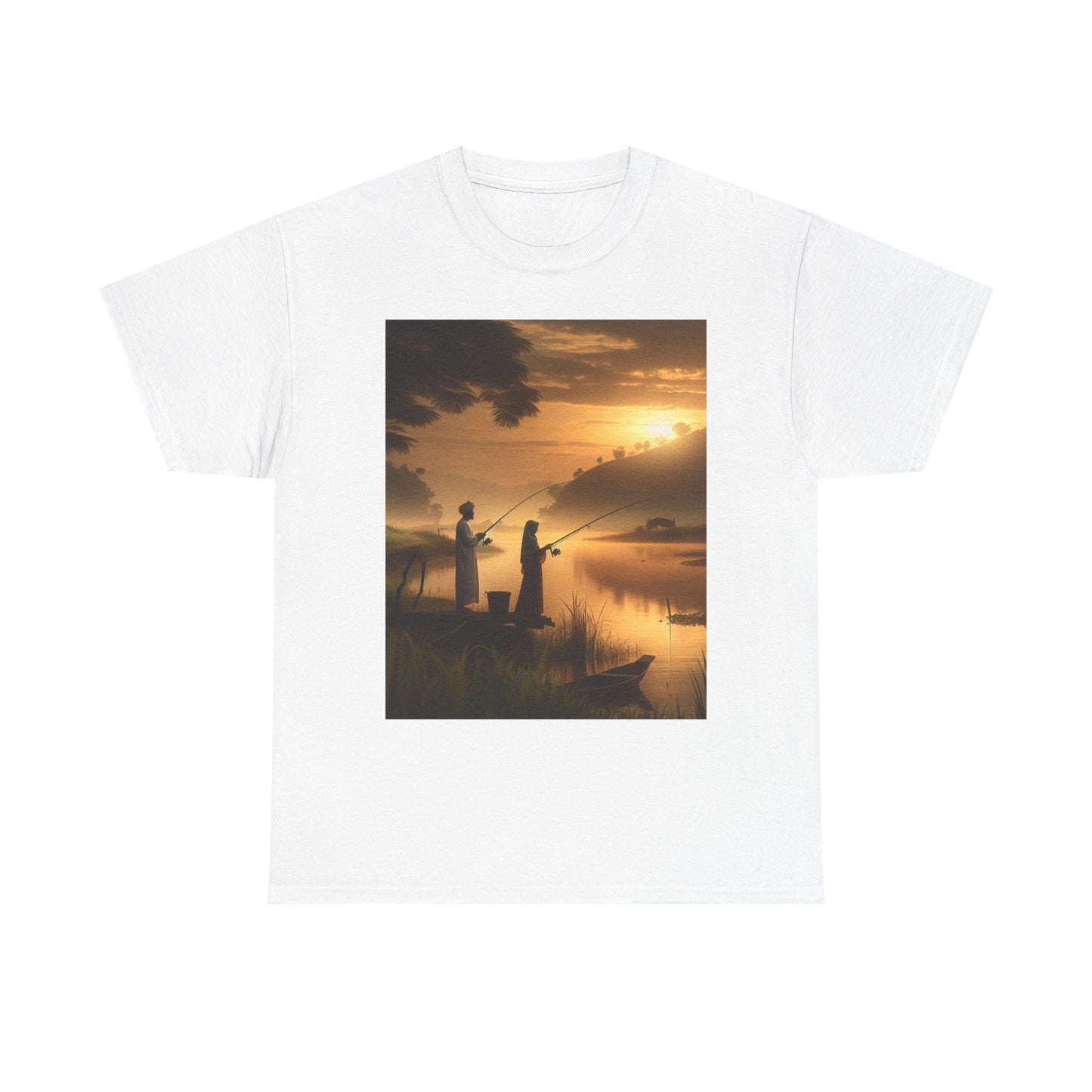 Fishing Women's Heavy Cotton Tee