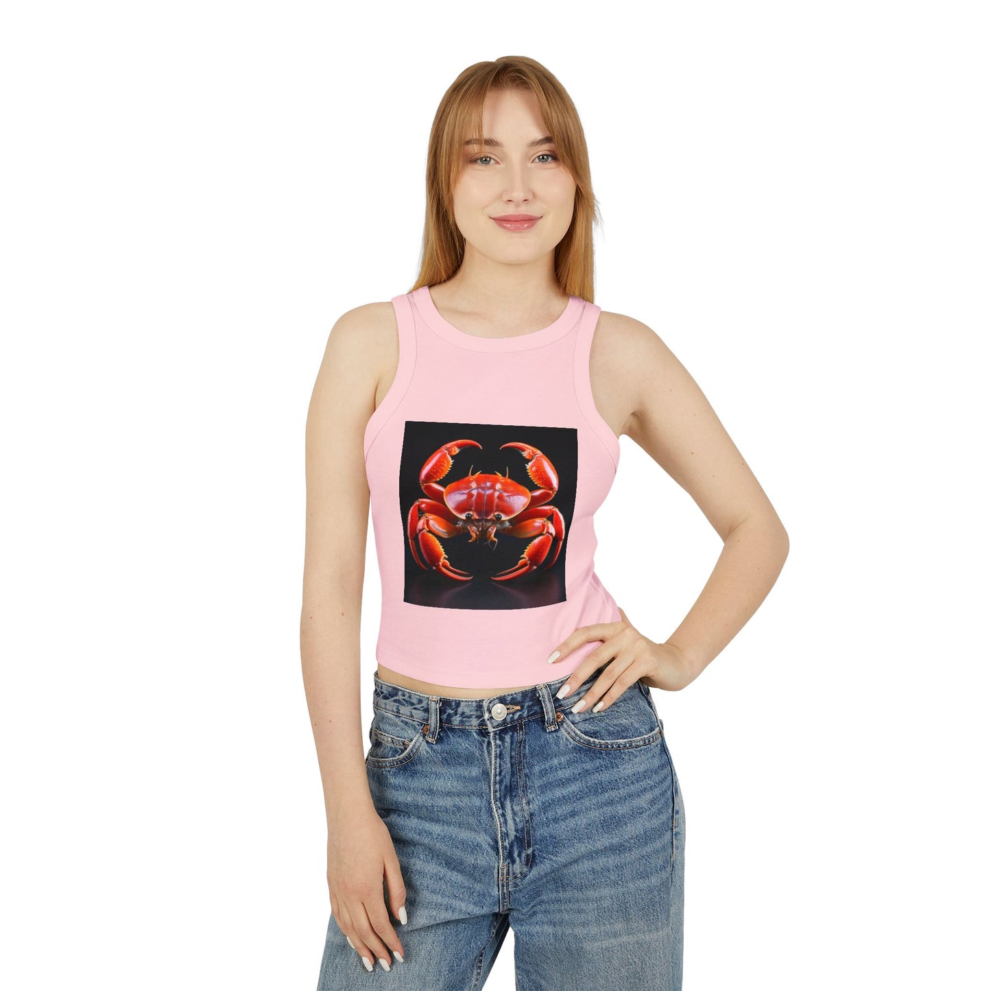 Cancer Women's Micro Rib Racer Tank Top