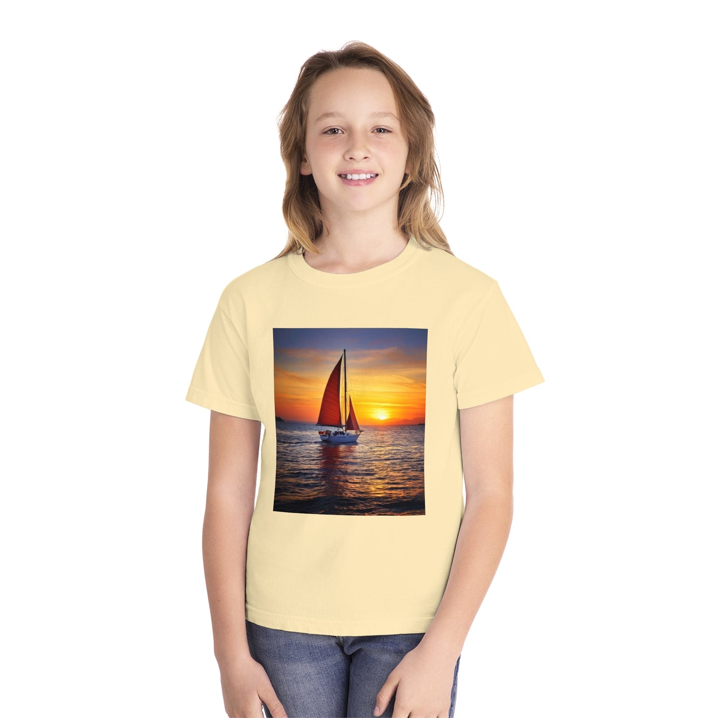Sailing Youth Midweight Tee
