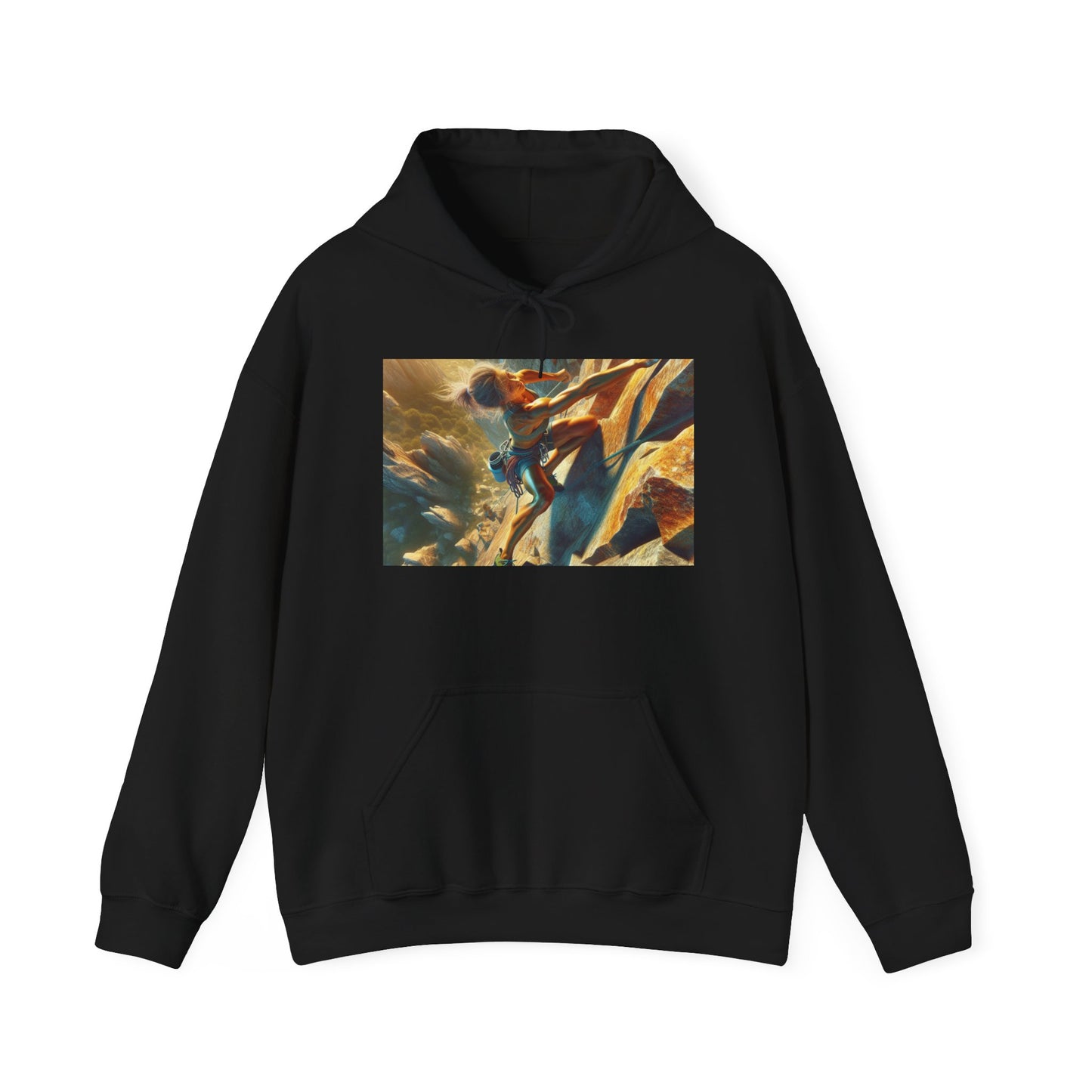 Rock Climbing Unisex Hoodie - Sports Team Vibes