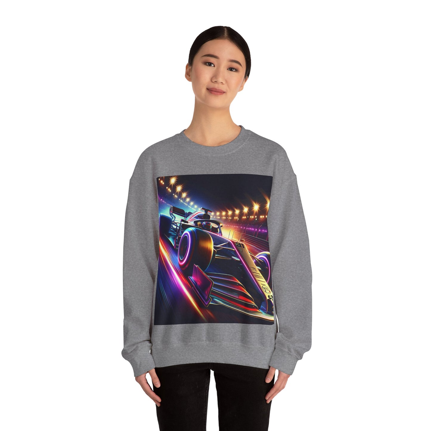Race Car Crewneck Sweatshirt | Racing Apparel, Unisex Sweatshirt, F1 Gift, Motorsports Clothing, Car Enthusiasts Sweatshirt