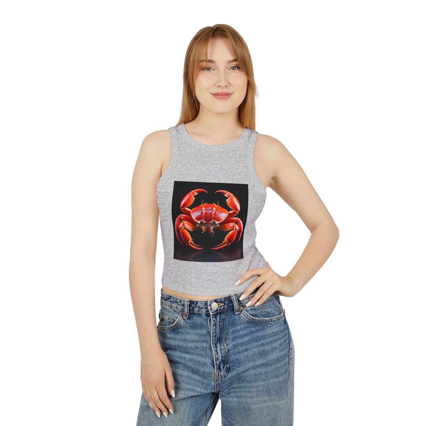 Cancer Women's Micro Rib Racer Tank Top