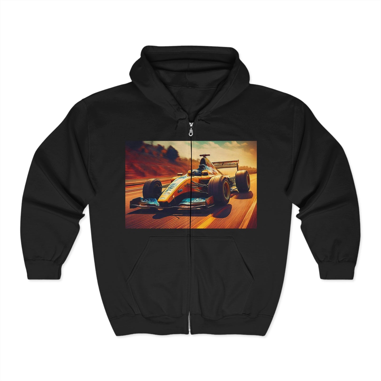 F1 Unisex Heavy Blend™ Full Zip Hooded Sweatshirt
