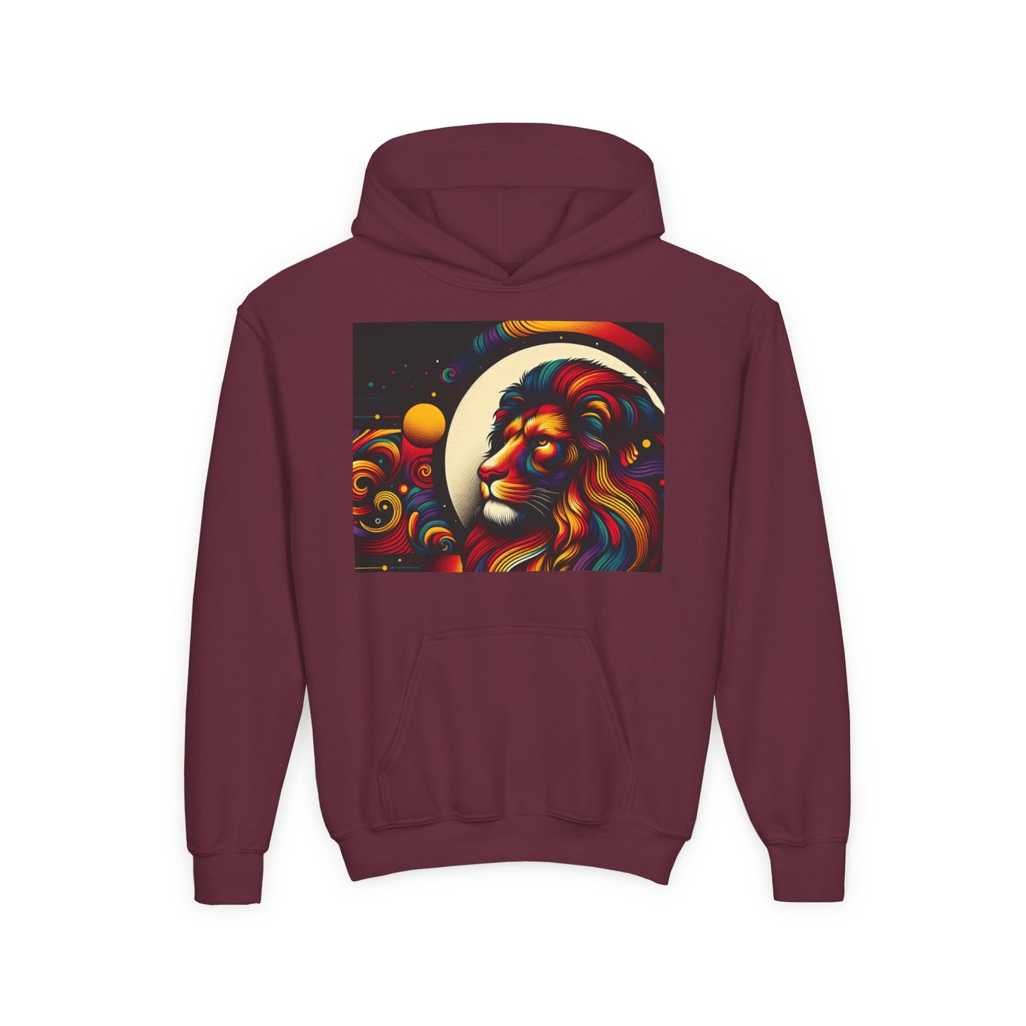 Leo Youth Hoodie - Heavy Blend Sweatshirt