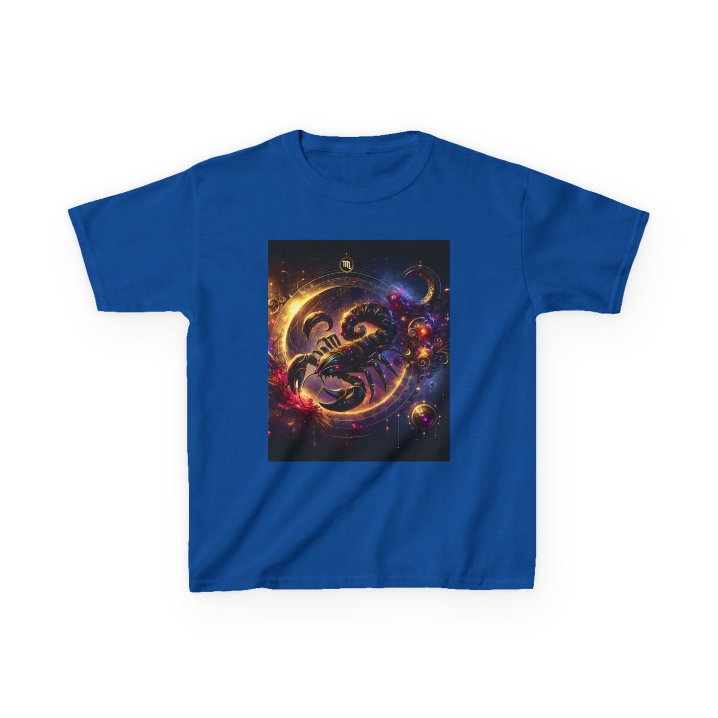 Scorpio  Horoscope Kids Tee - Cosmic Zodiac T-Shirt for Astrology Lovers, Birthday Gift, Everyday Wear, Reference Guide, Unique Design