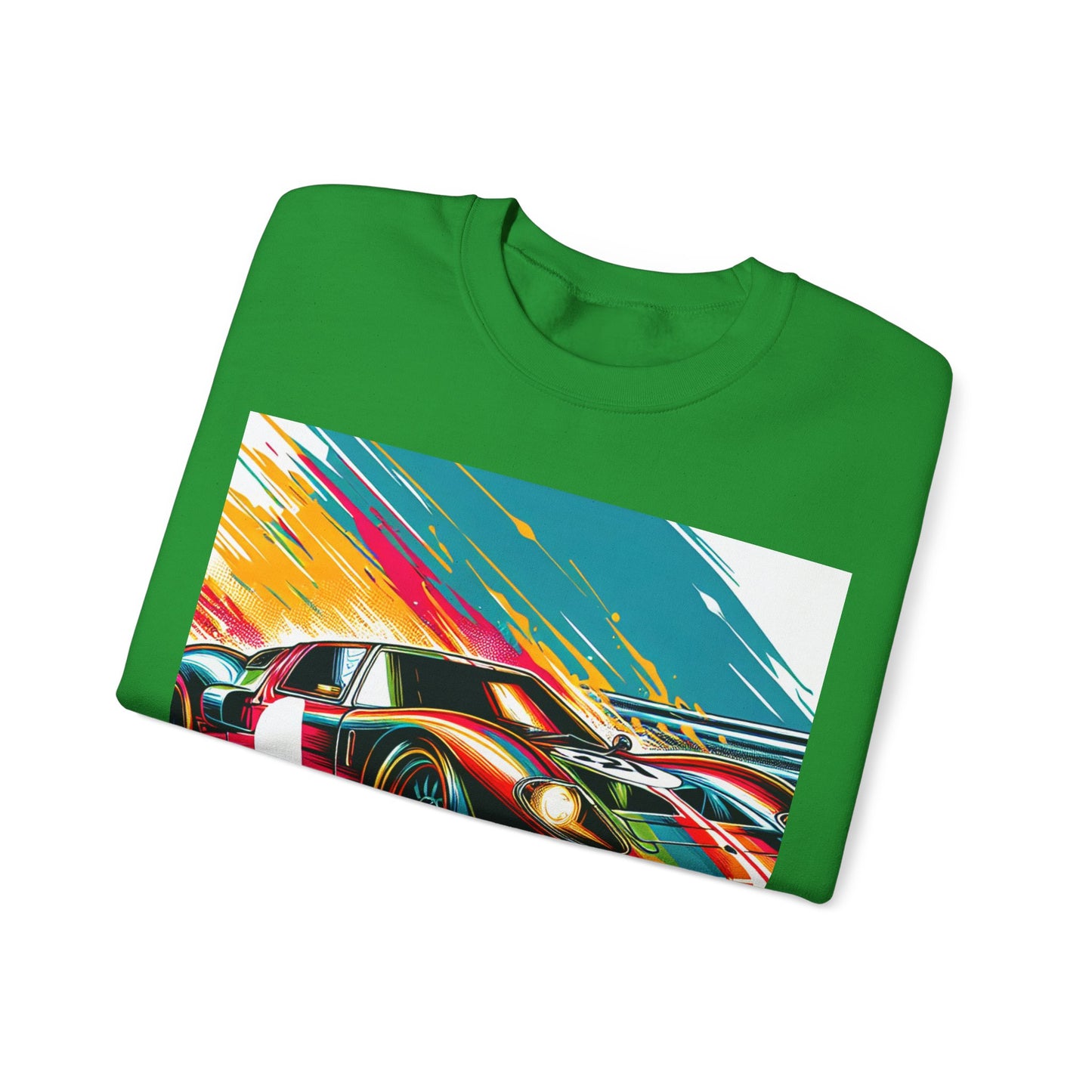 Race Car Crewneck Sweatshirt | Racing Apparel, Unisex Sweatshirt, Nascar Gift, Motorsports Clothing, Car Enthusiasts Sweatshirt