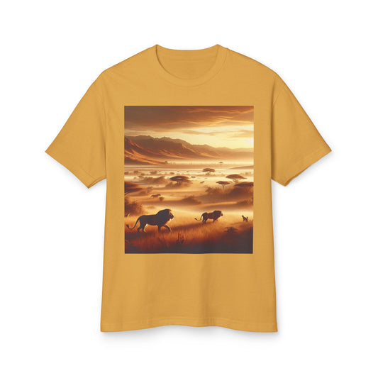 Lions Heavyweight Tee - Unisex Garment-Dyed Shirt