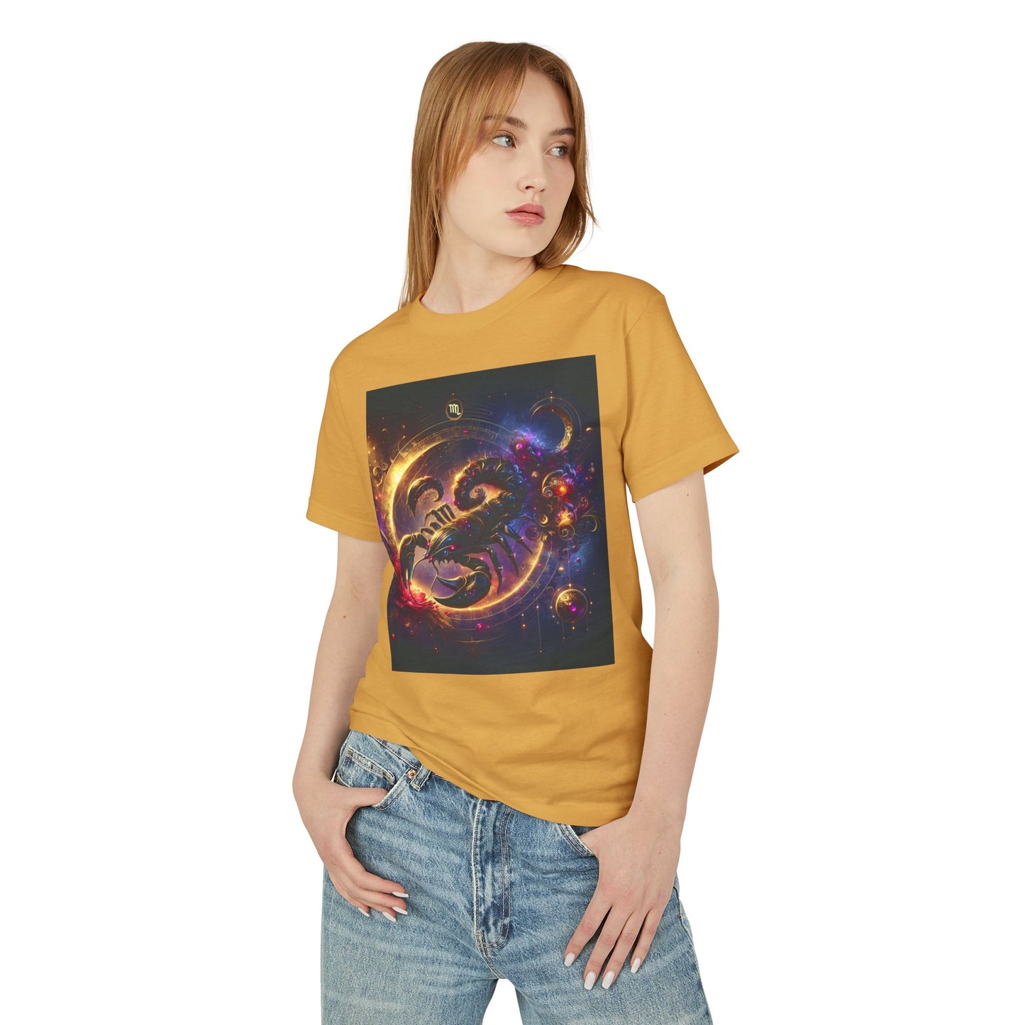 Scorpio Heavyweight Tee - Unisex Garment-Dyed Shirt