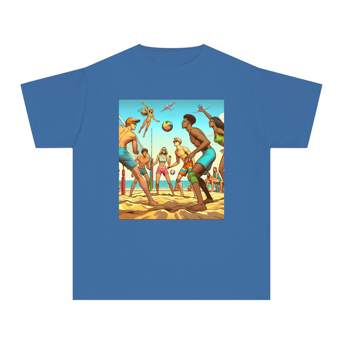 Volleyball Youth Midweight Tee