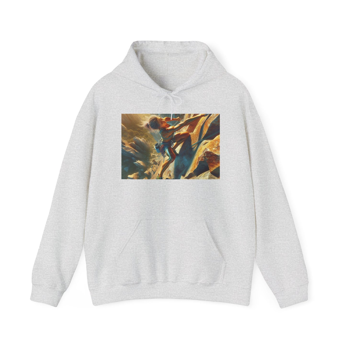 Rock Climbing Unisex Hoodie - Sports Team Vibes