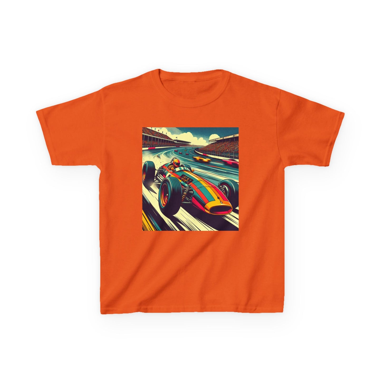 Vintage F1 Kids Tee, Birthday Gift, Everyday Wear, Reference Guide, Unique Design