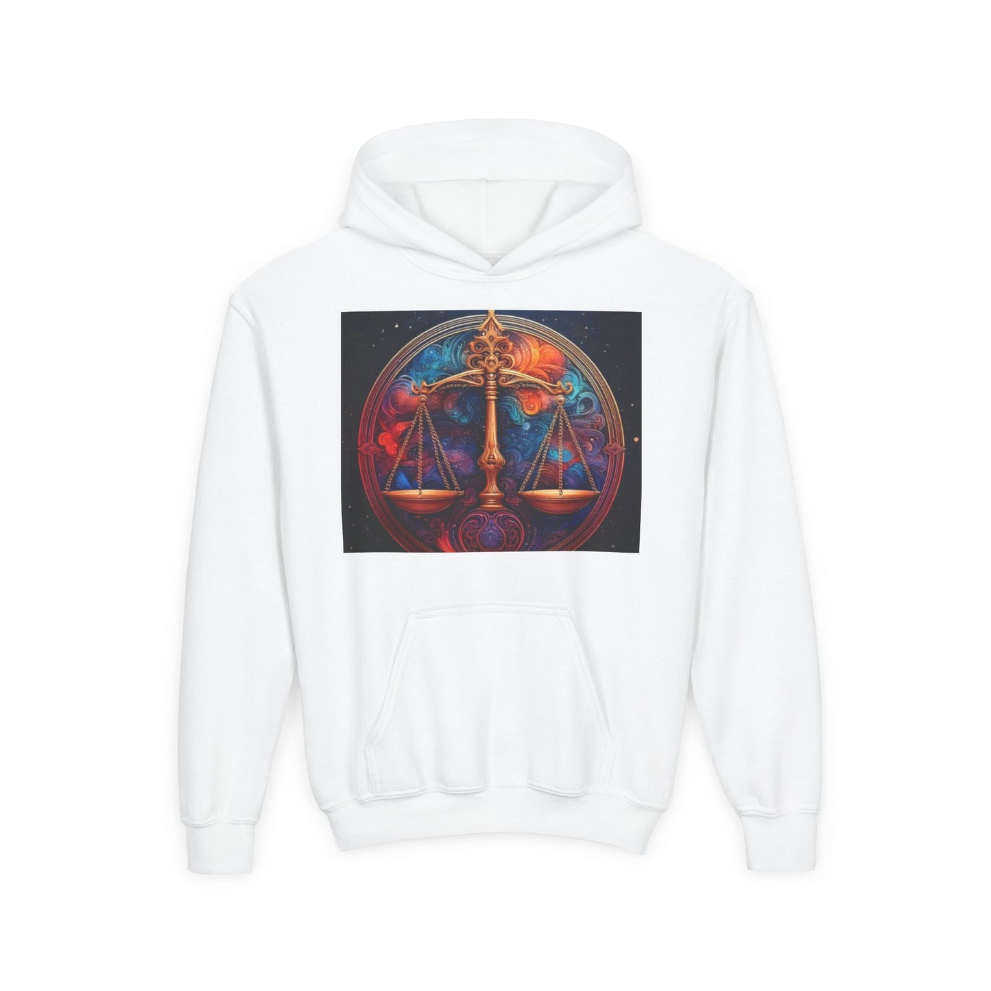 Libra Youth Hoodie - Heavy Blend Sweatshirt