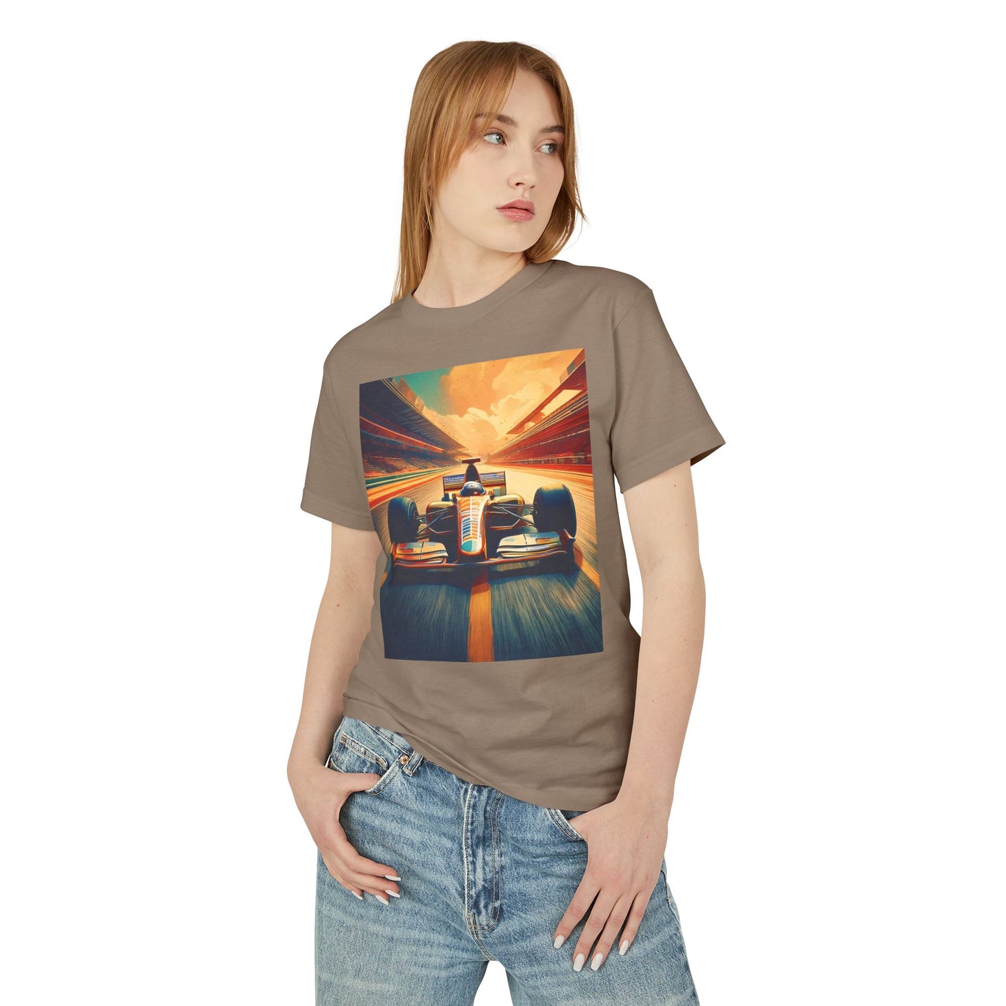 F1 Heavyweight Tee - Unisex Garment-Dyed Shirt