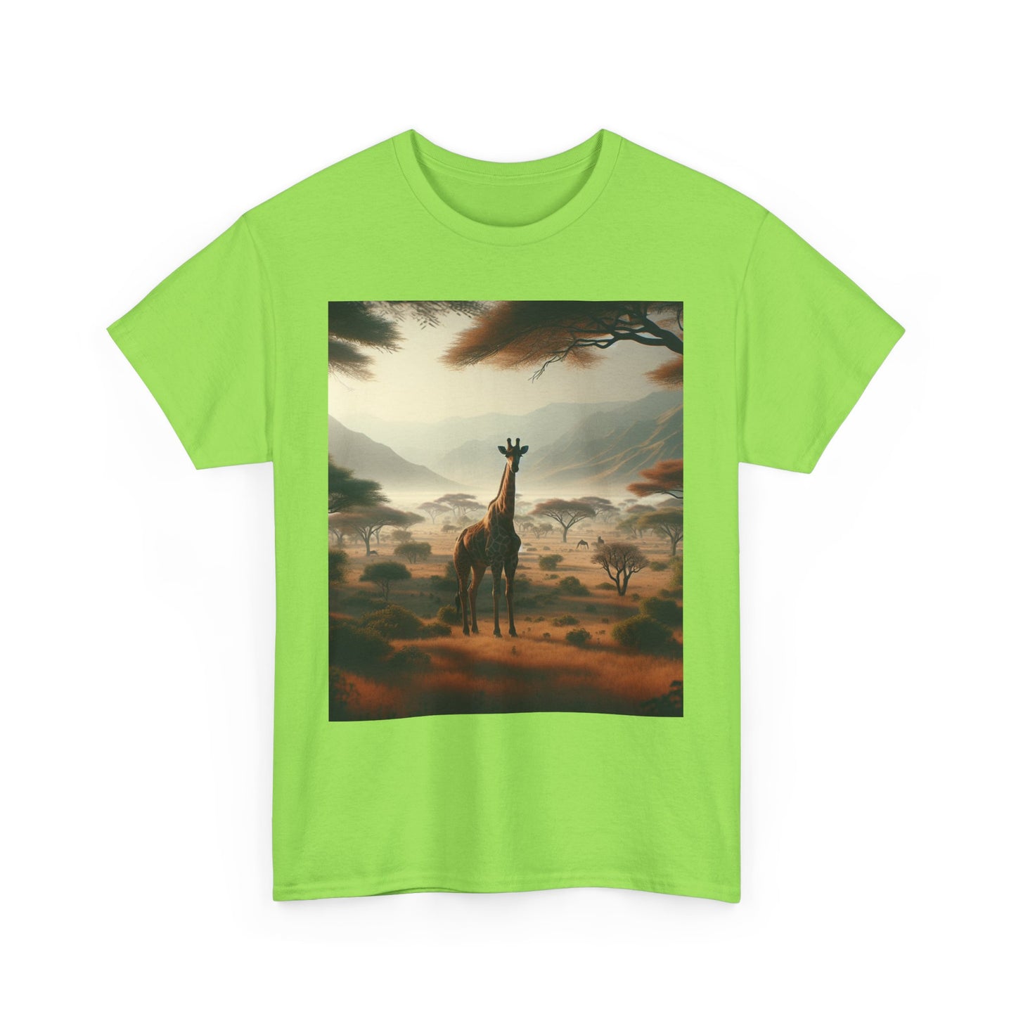 Giraffes Women's Heavy Cotton Tee