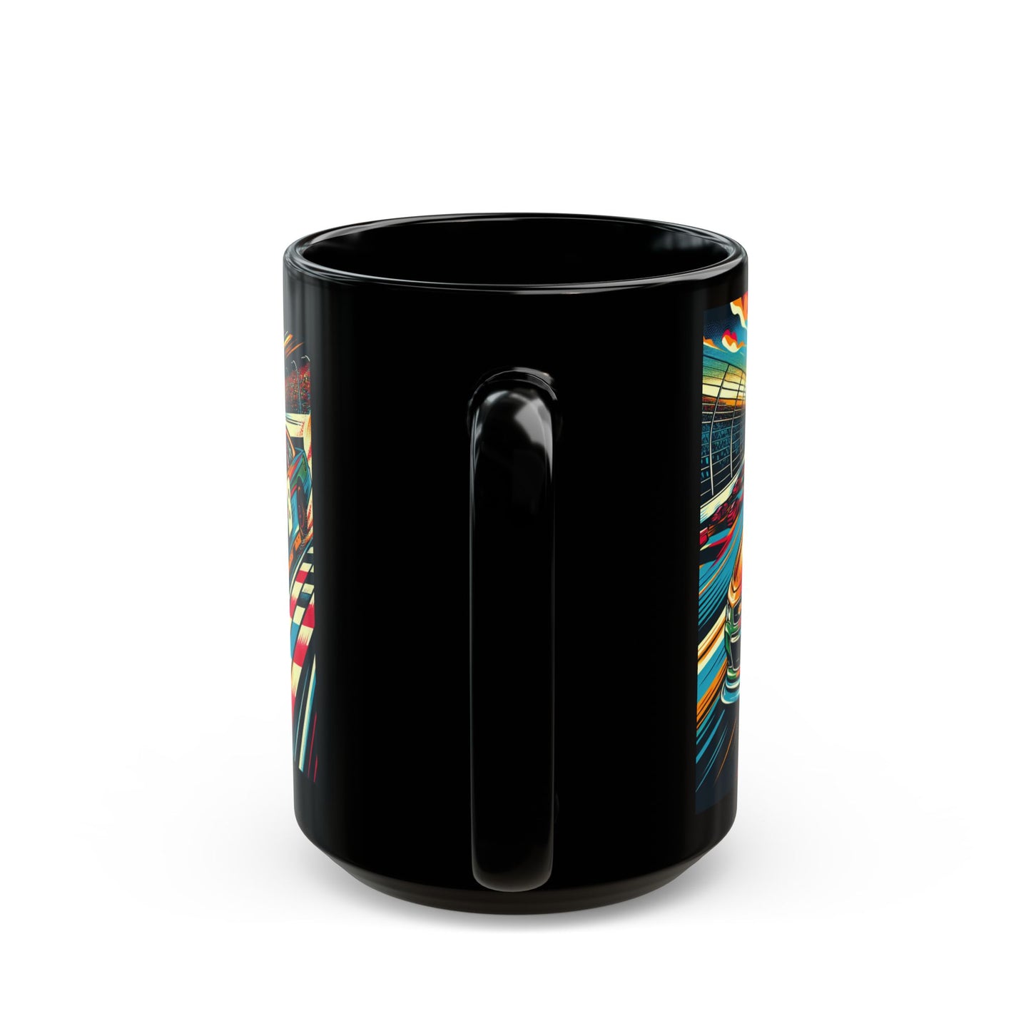 Racing Enthusiast Mug | Vibrant NASCAR Design | Perfect Gift for Car Lovers, Motorsport Decor, Father's Day, Birthday