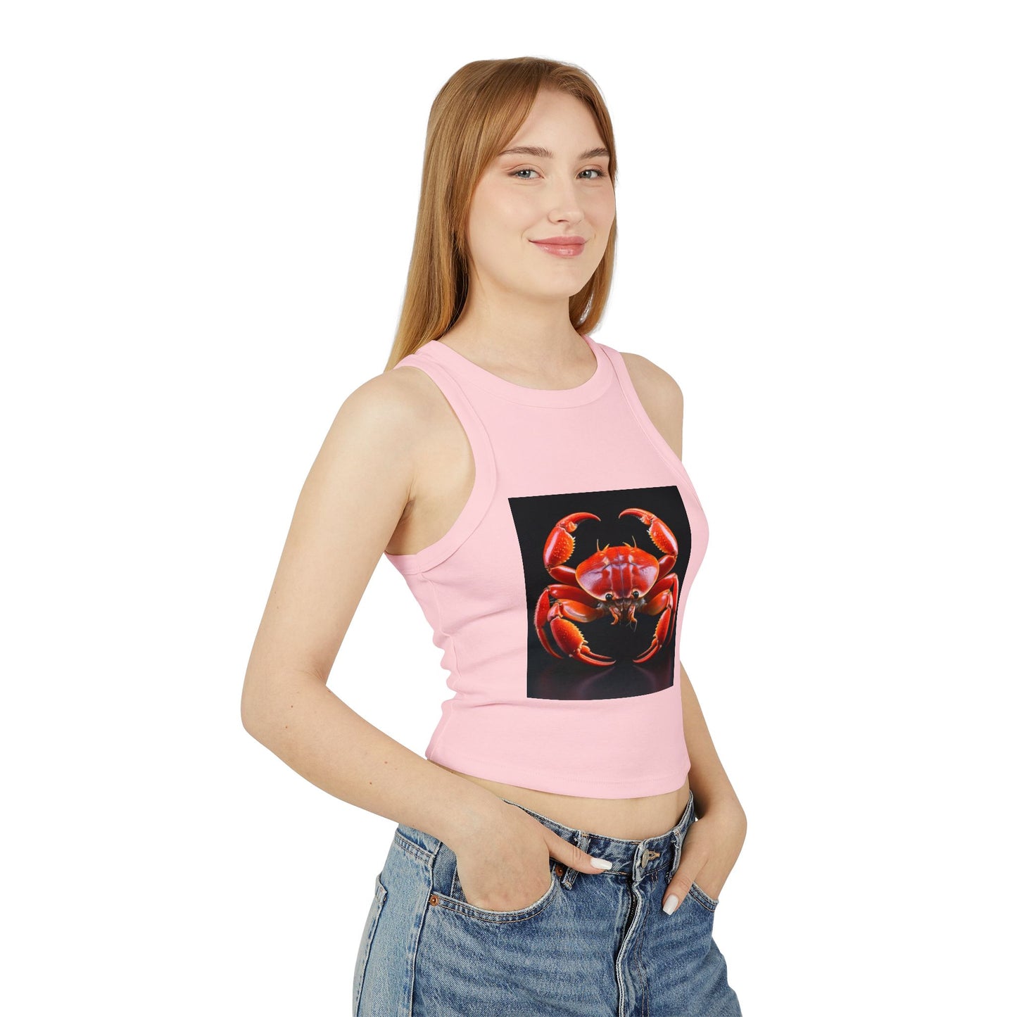 Cancer Women's Micro Rib Racer Tank Top