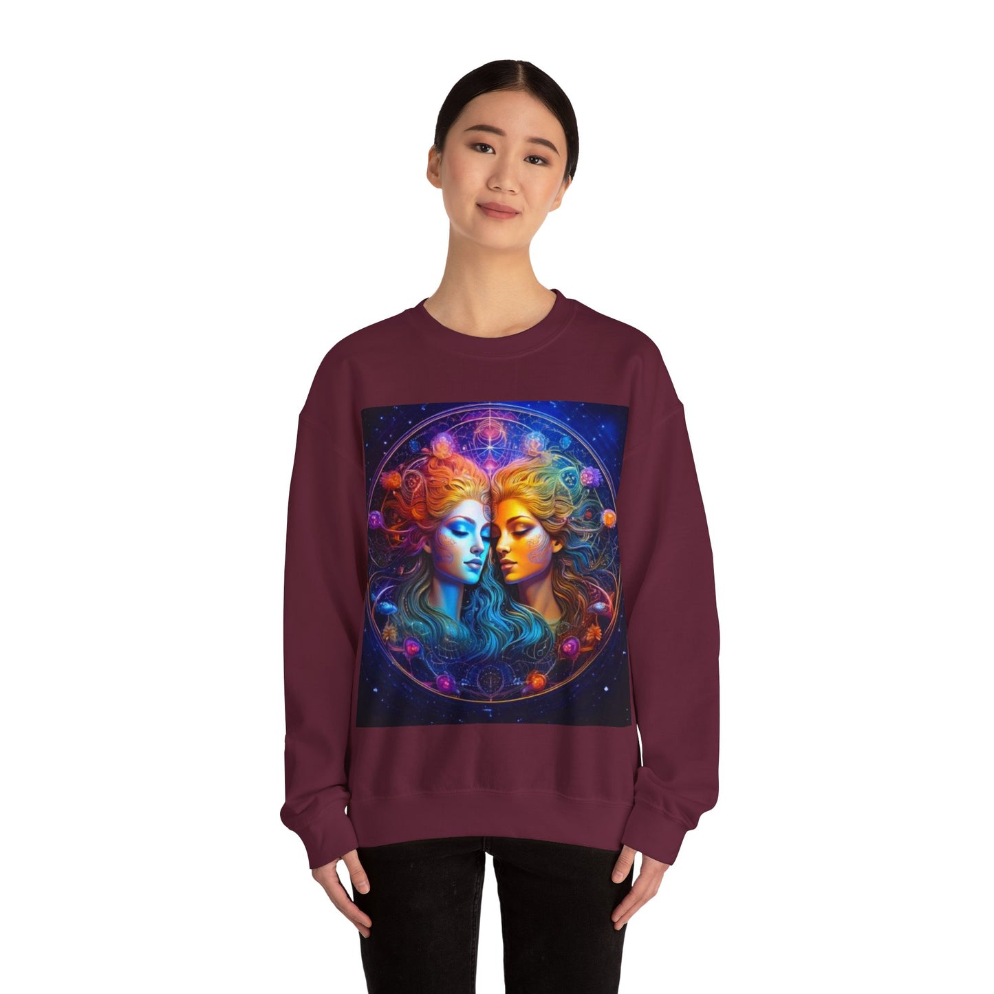 Gemini Crewneck Sweatshirt | Zodiac Apparel, Unisex Sweatshirt