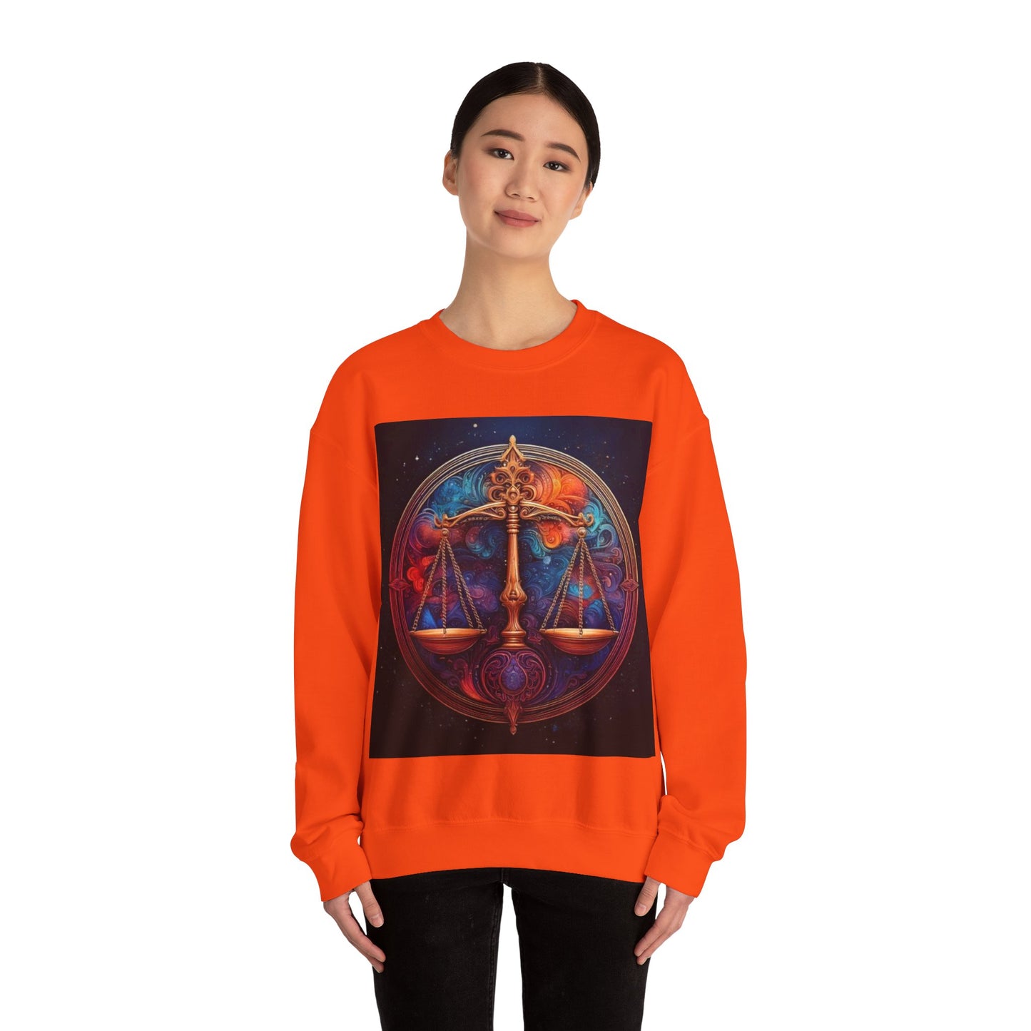 Libra Crewneck Sweatshirt | Zodiac Apparel, Unisex Sweatshirt