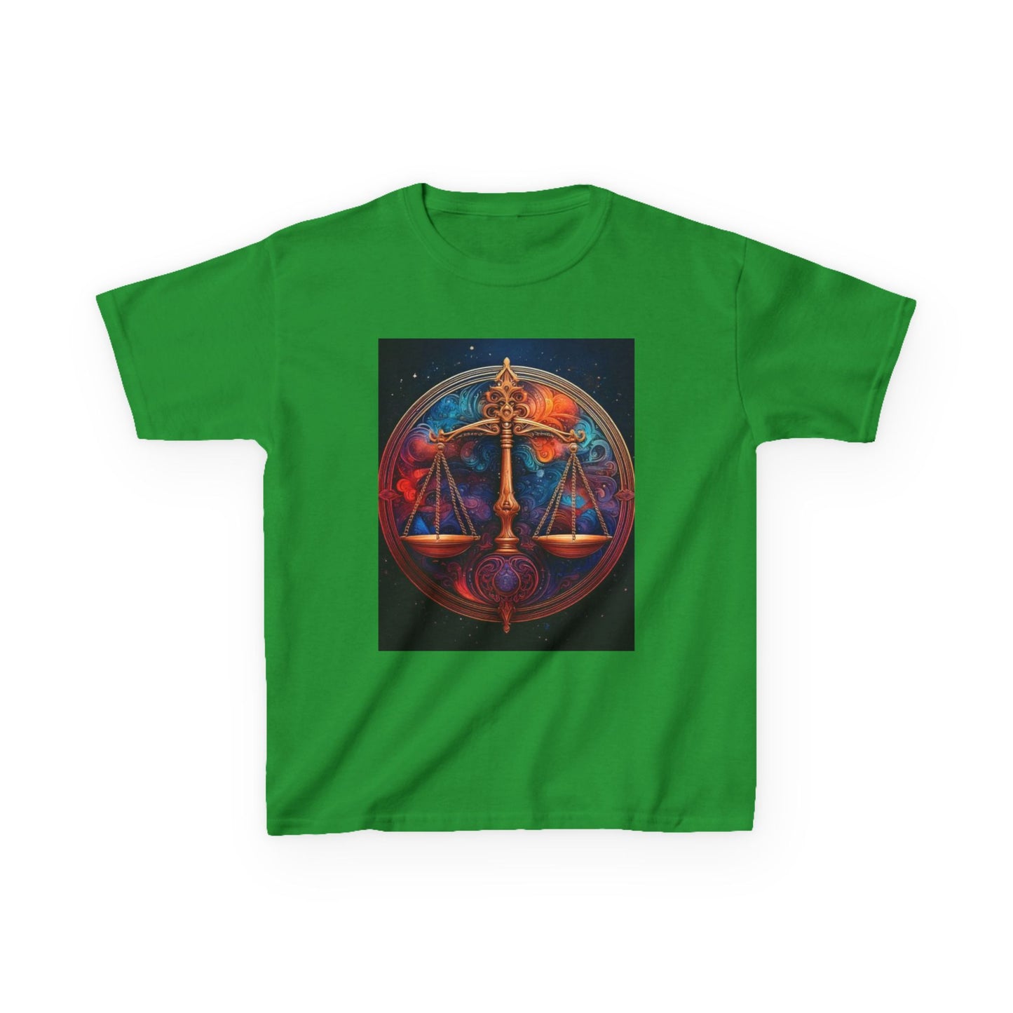 Libra Horoscope Kids Tee - Cosmic Zodiac T-Shirt for Astrology Lovers, Birthday Gift, Everyday Wear, Reference Guide, Unique Design