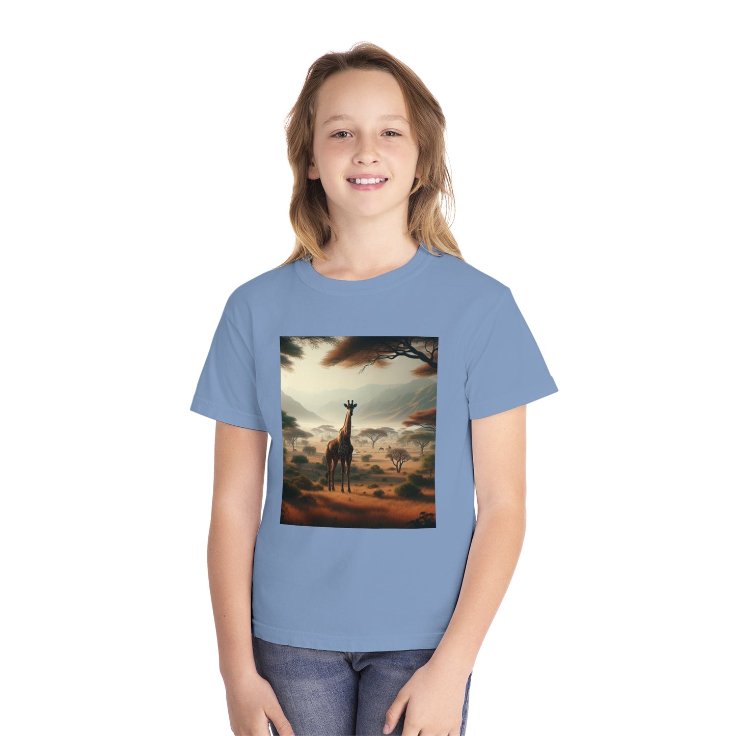 Giraffes Youth Midweight Tee