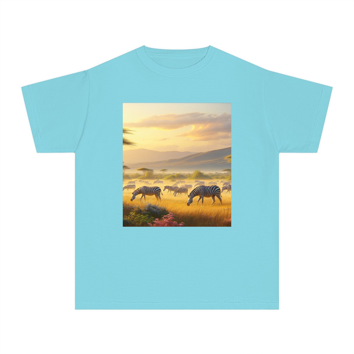 Zebras Youth Midweight Tee